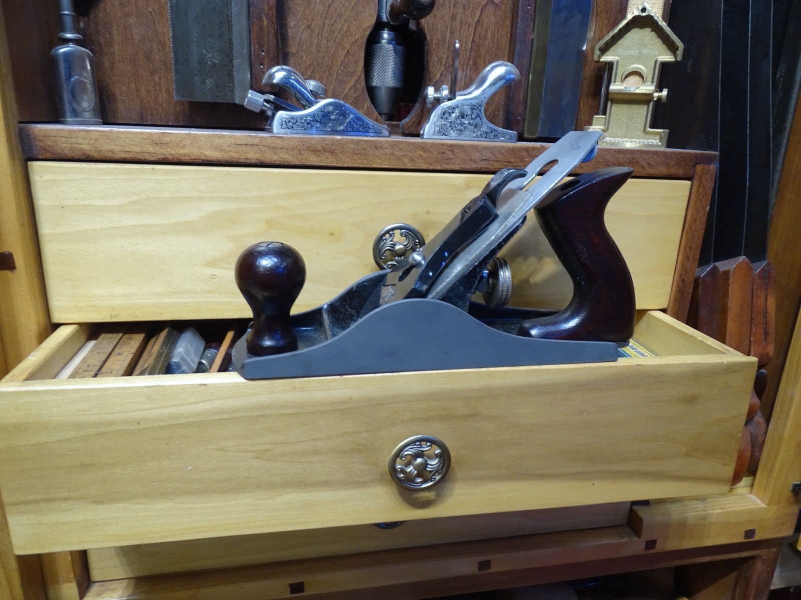 Shapleigh Hardware Diamond Edge Gold Logo DE-4 Plane Restored