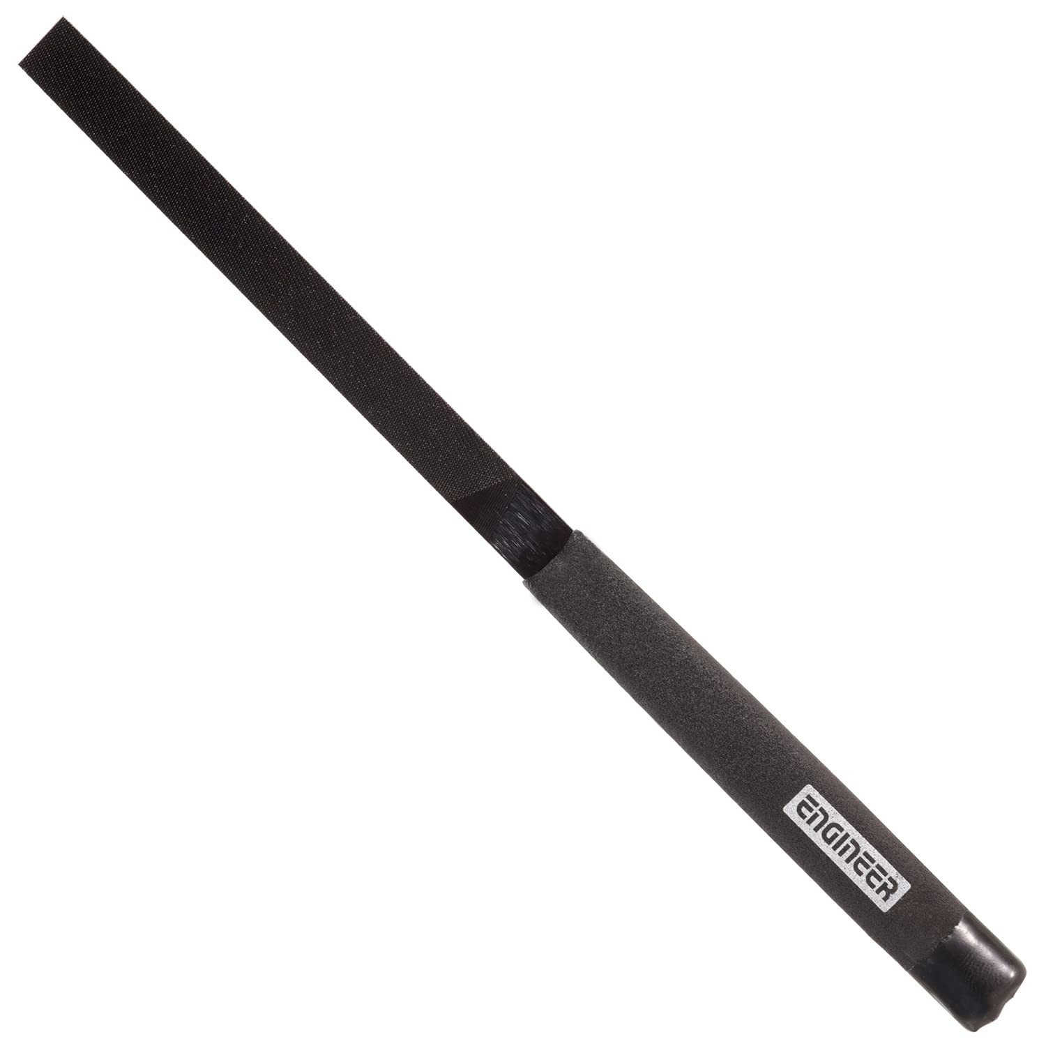 ENGINEER Jet Black File, Fine Grit, Flat, Special Black Oxide Finish, TF-31