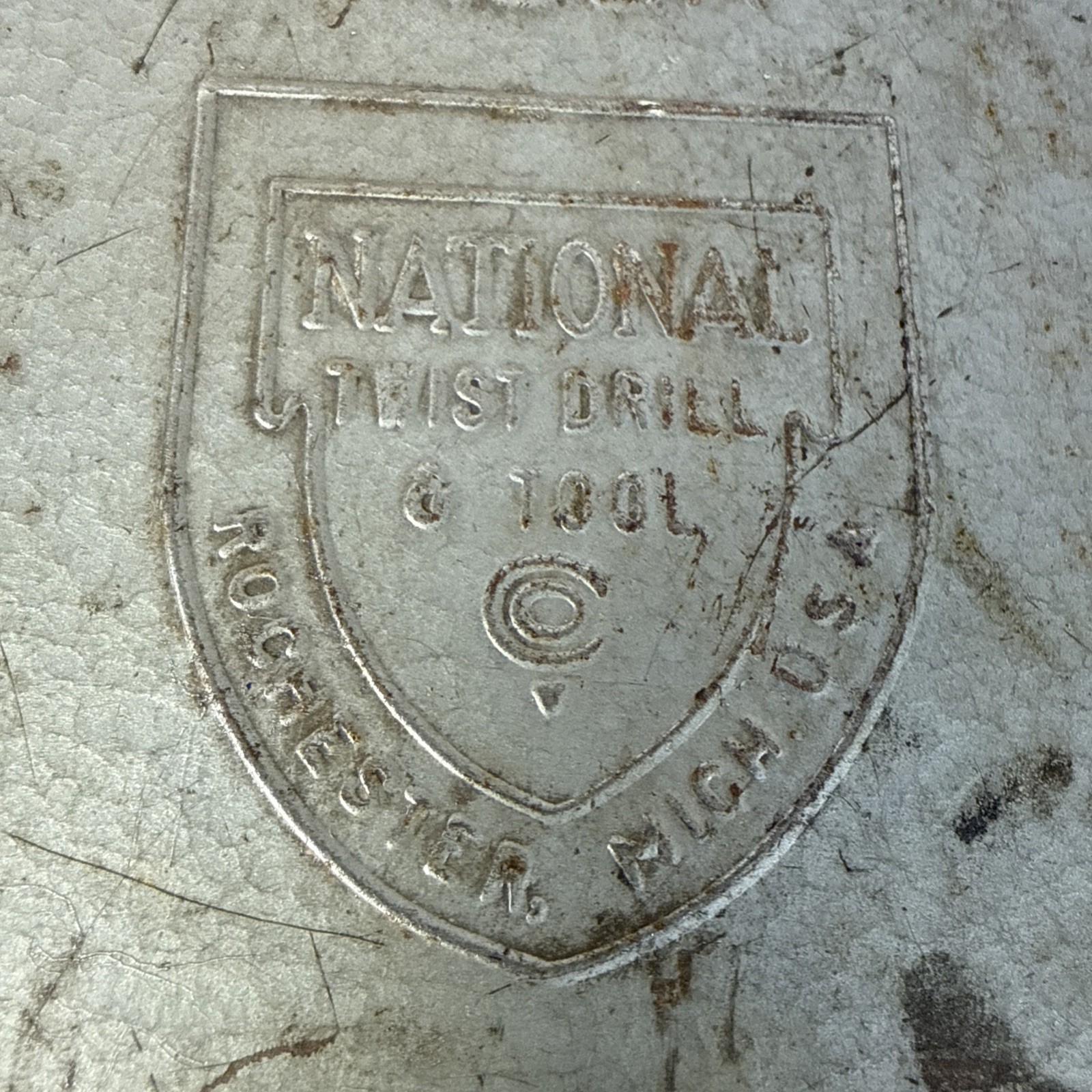 Vintage National Twist Drill & Tool Drill Index 1/16-1/2 Rochester MI USA Empty