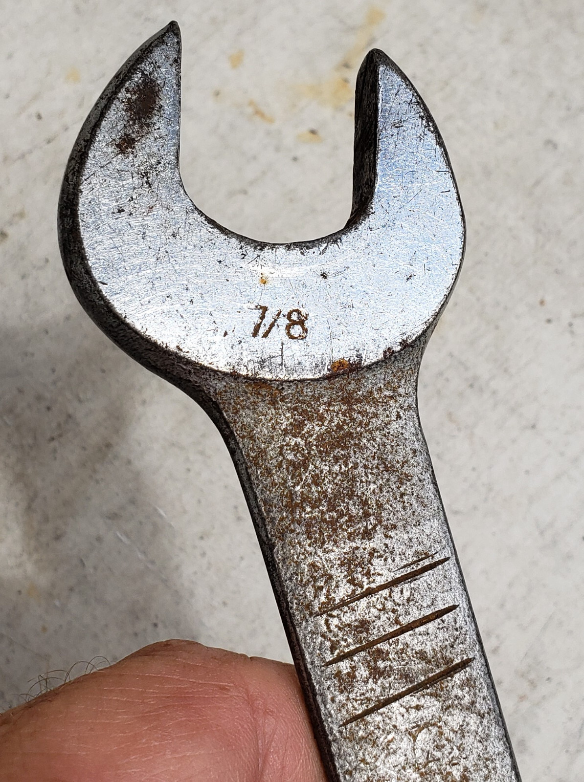 Williams 1″ X 15/16 Double Open End Wrench 1731-A Made In USA Vintage