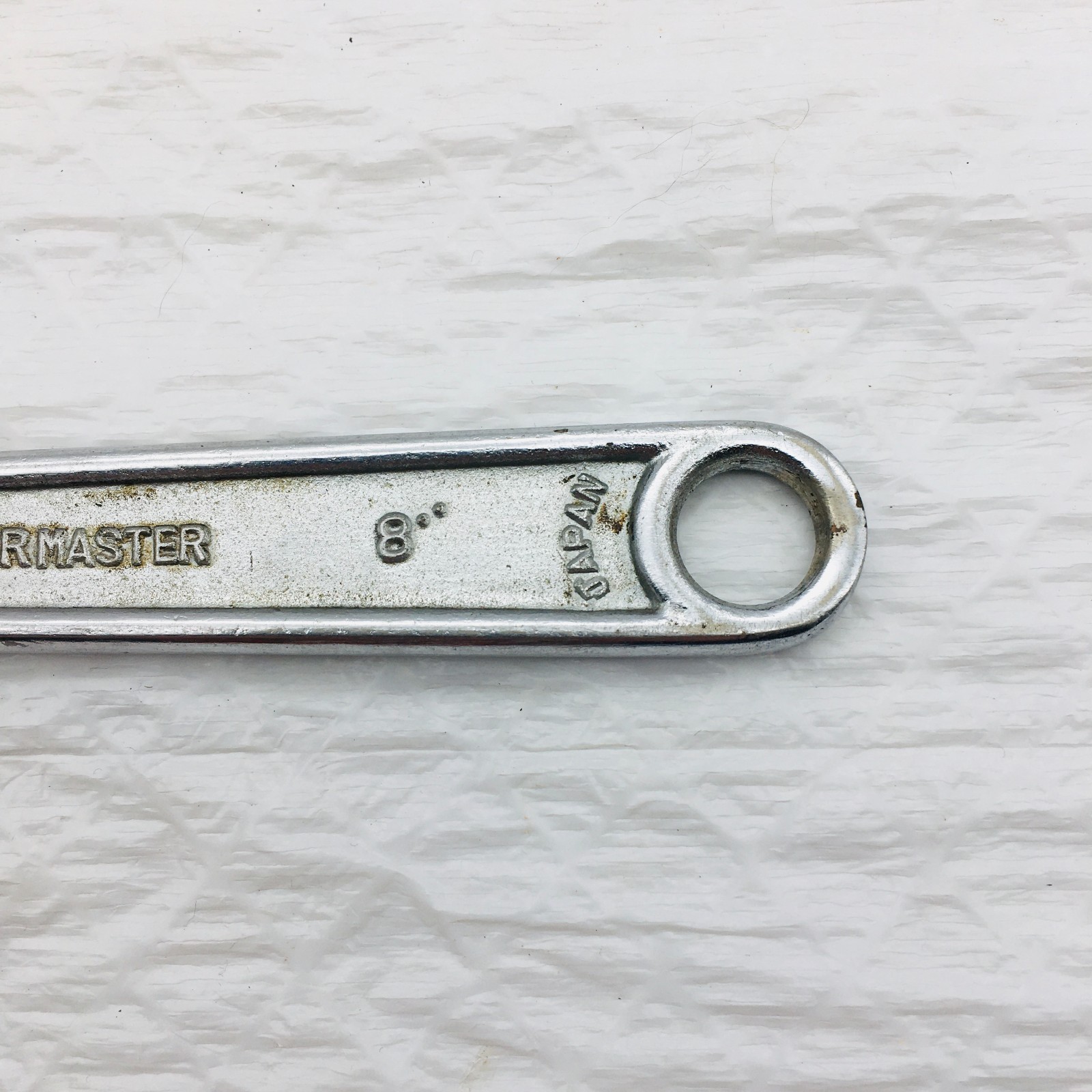 Powermaster 2672 8″ Adjustable Wrench VTG Japan Drop Forged Alloy Steel Cr-Mo