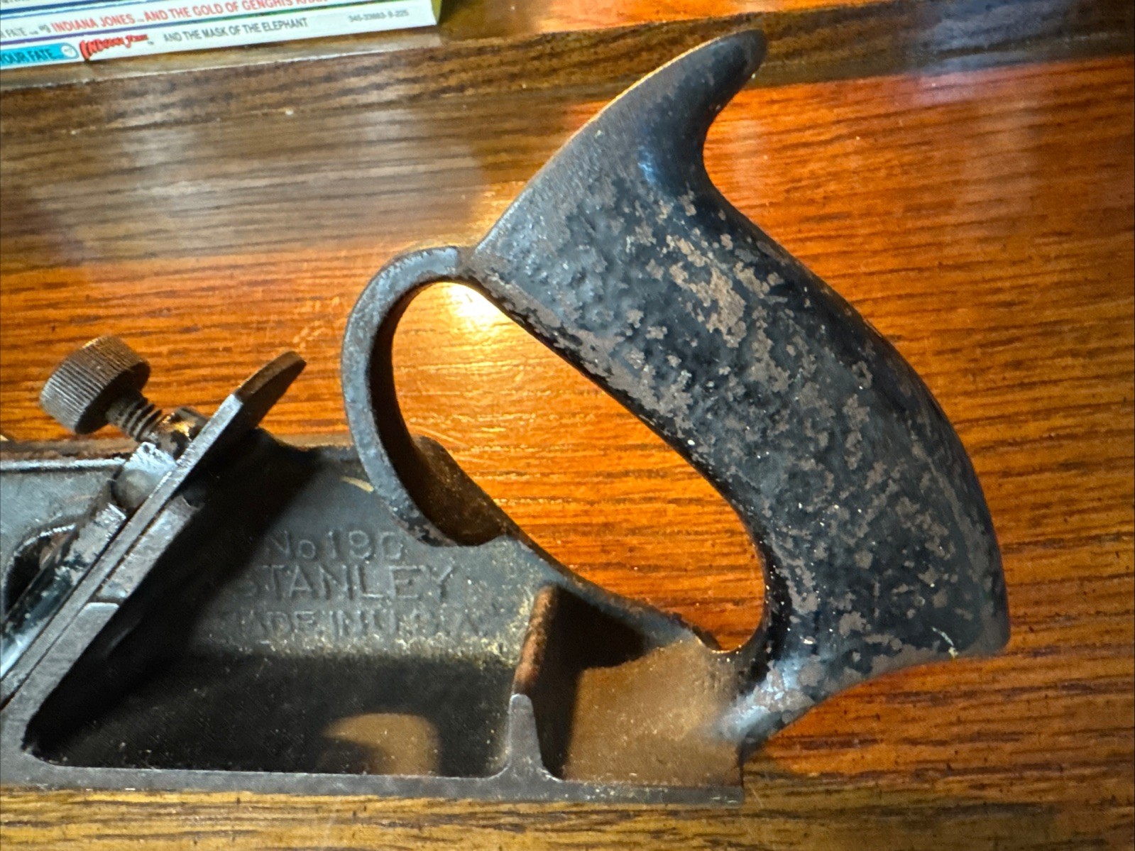 STANLEY No. 190 RABBET PLANE-ANTIQUE HAND TOOL