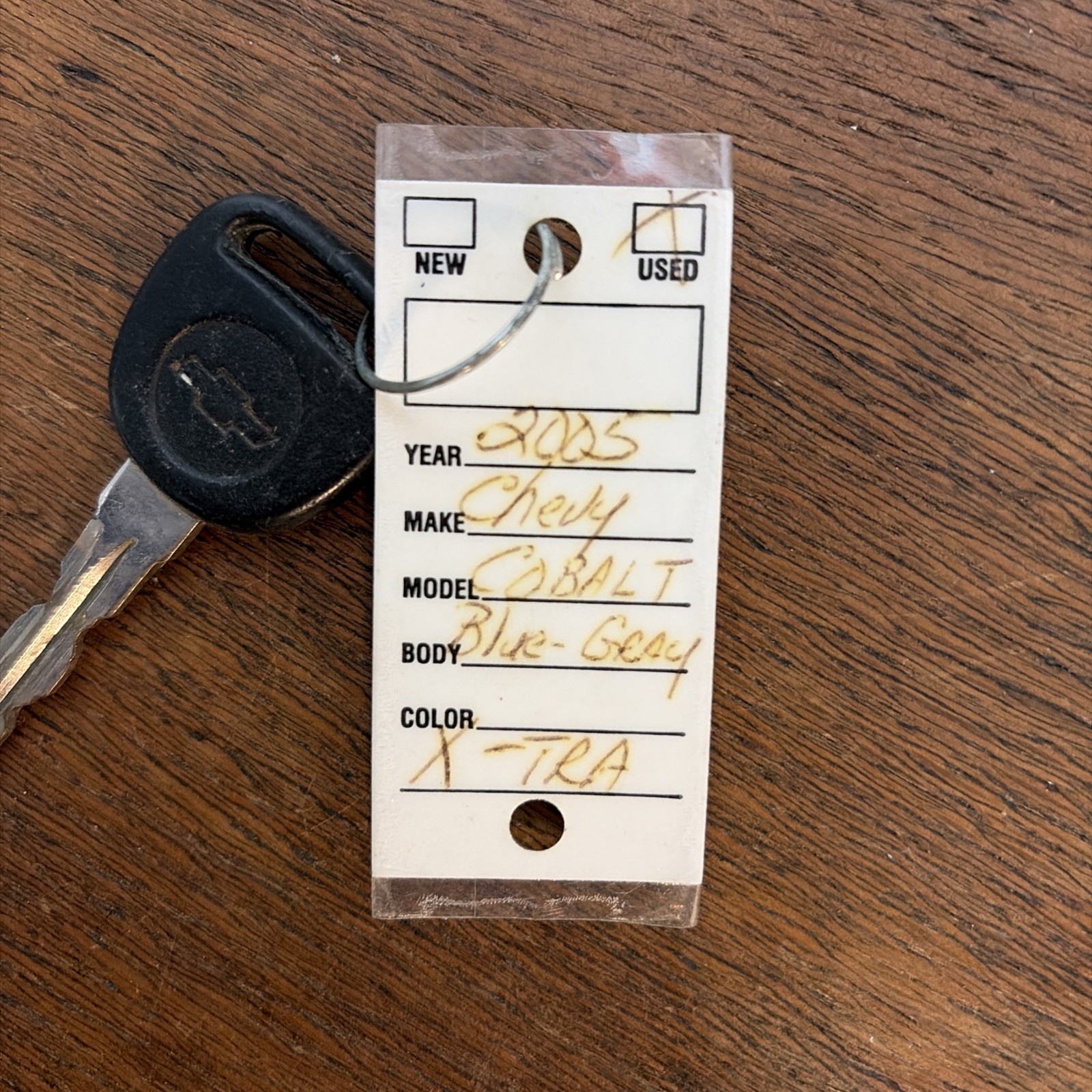Vintage Set of Automotive Keys Set of 1 Chevy 2005 Cobalt