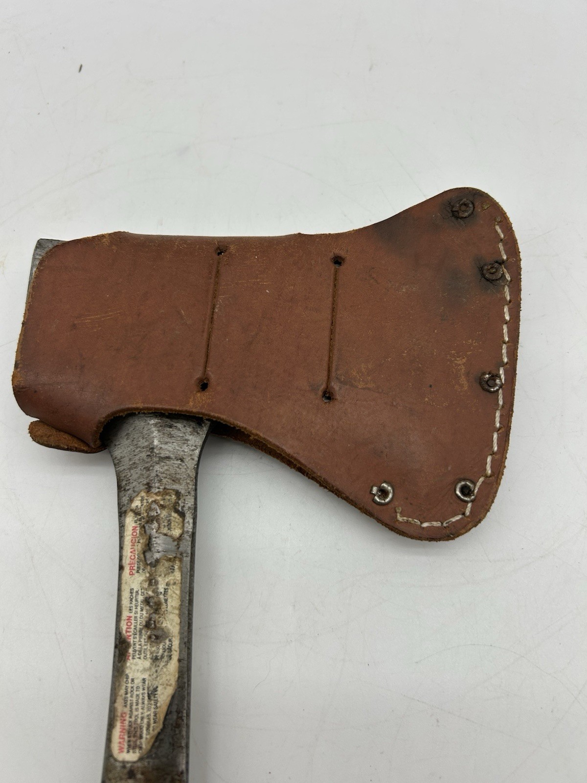 ESTWING NO 1 13”CAMPING HATCHET AXE STACKED LEATHER – MADE IN USA