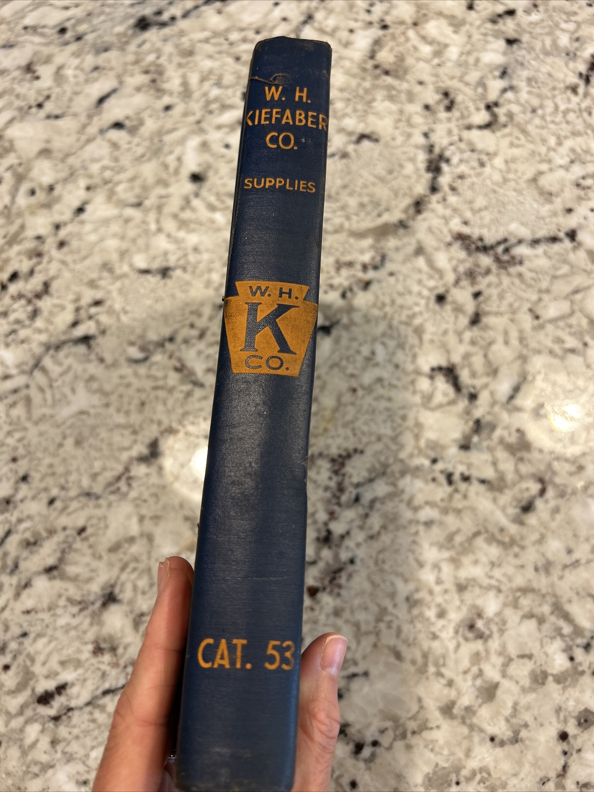 W. H. Kiefaber Catalog 53 Edition HC Dayton, Hamilton, Chillicothe OH