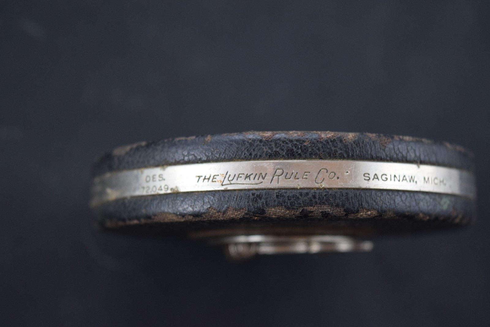 Vintage LUFKIN 50 Foot Measuring Tape No.543 Saginaw Michigan