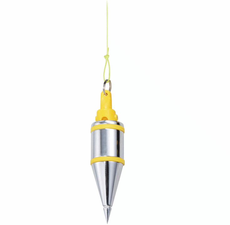 Plumb Bob Setter – 14 oz (400g) Magnetic Plumb-Rite with 14.5 ft Auto-PZB-400