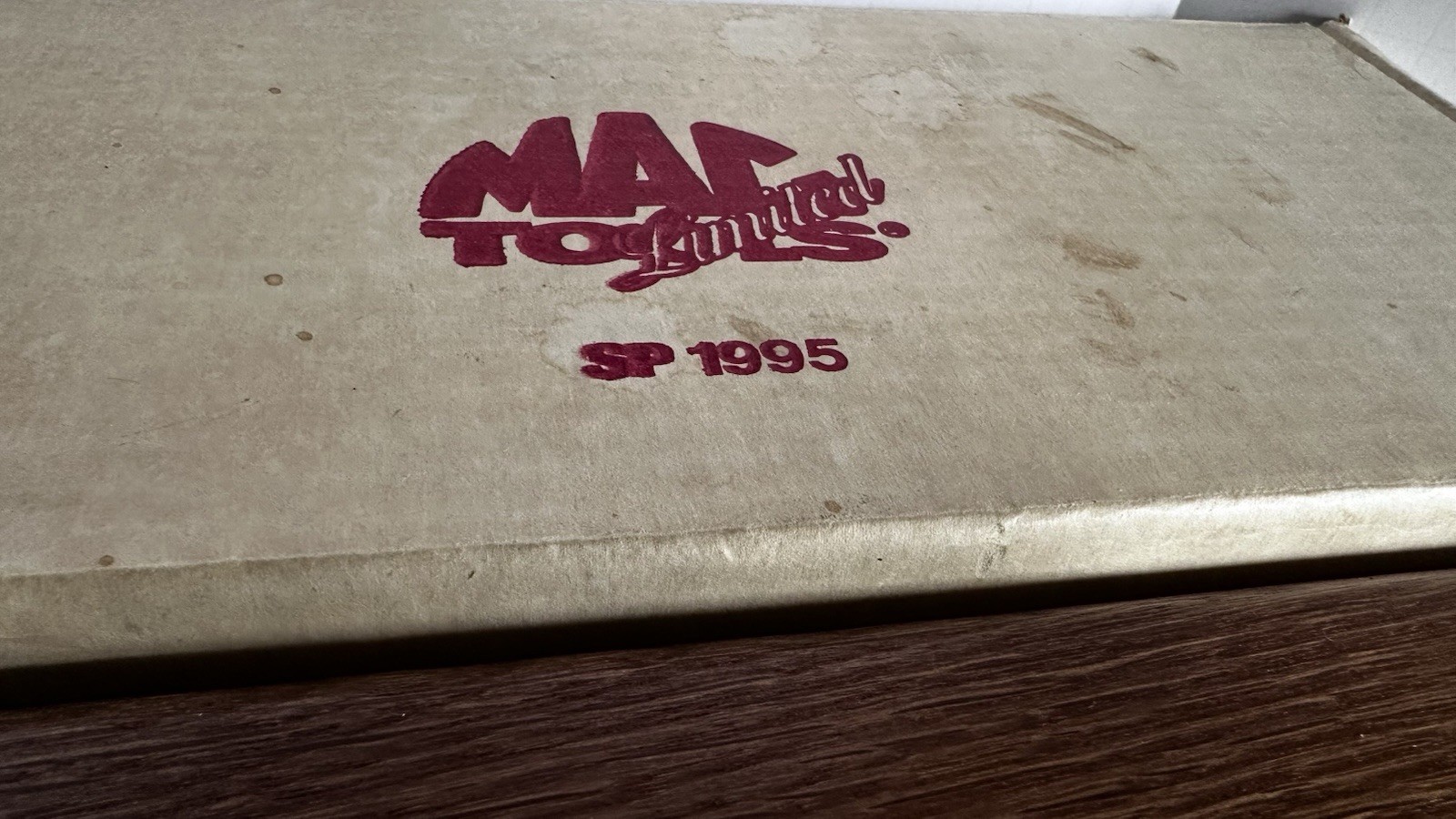 1995 Mac Tools Limited Edition 24k Gold Plated Stork Plier Set 2718