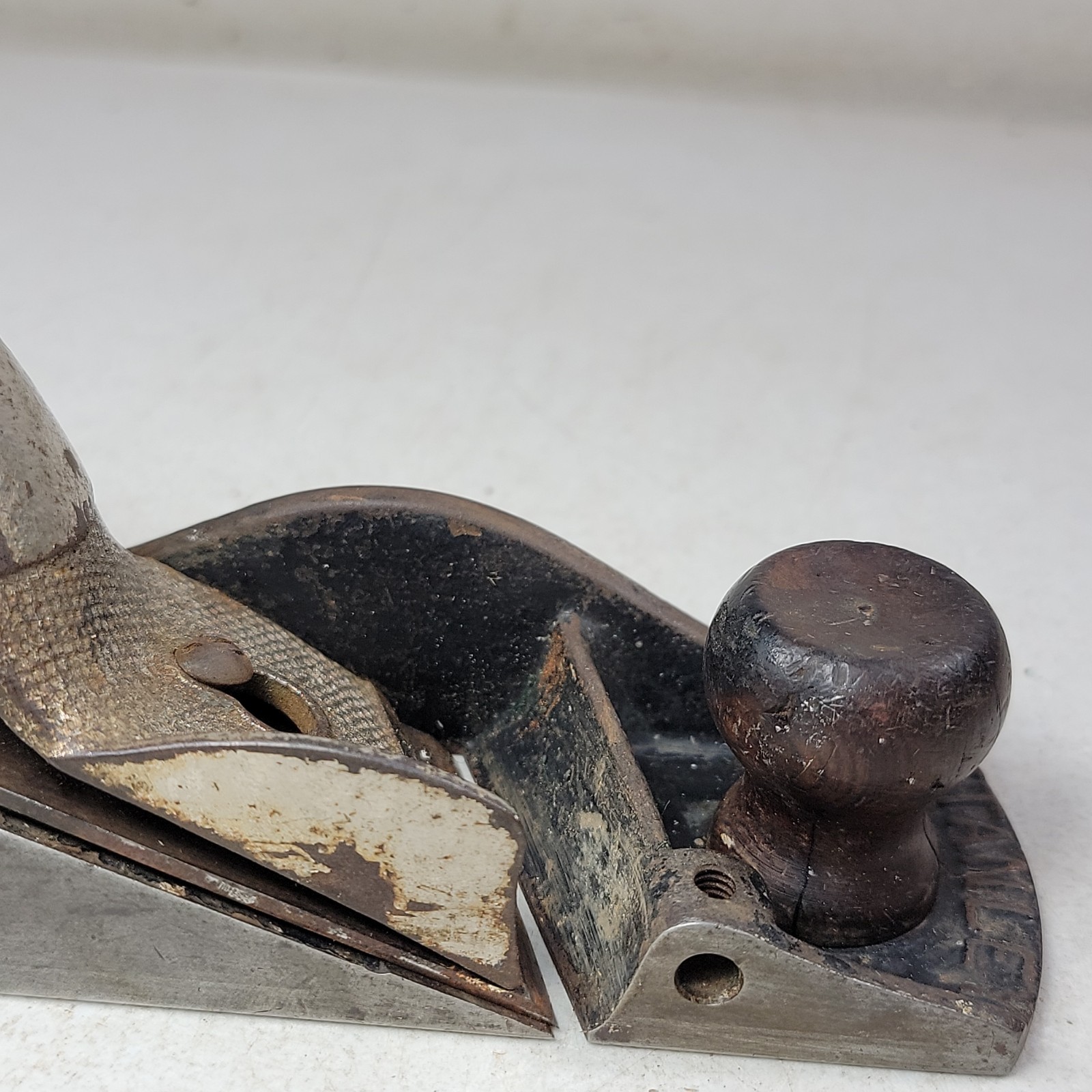 Vintage Stanley No 140 Rabbet Block Plane Missing Side Plate- Wood Plane