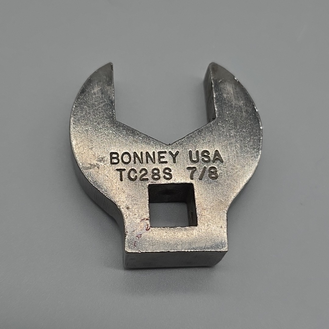 Bonney Tools 3/8″ Drive x 7/8″ Crowfoot Wrench TC28S USA