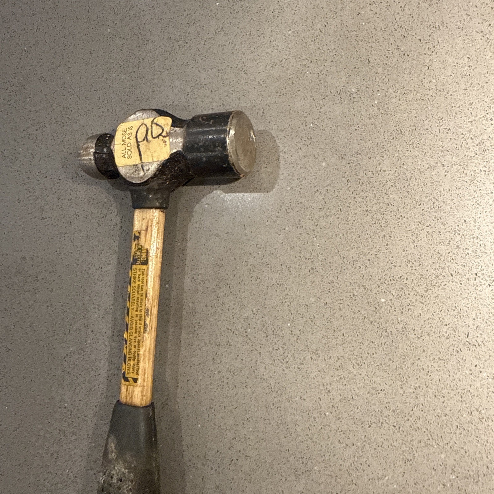 SK Hand Tools 8508 11-Inch 8-Ounce All Peen Hammer with Fiberglass Handle