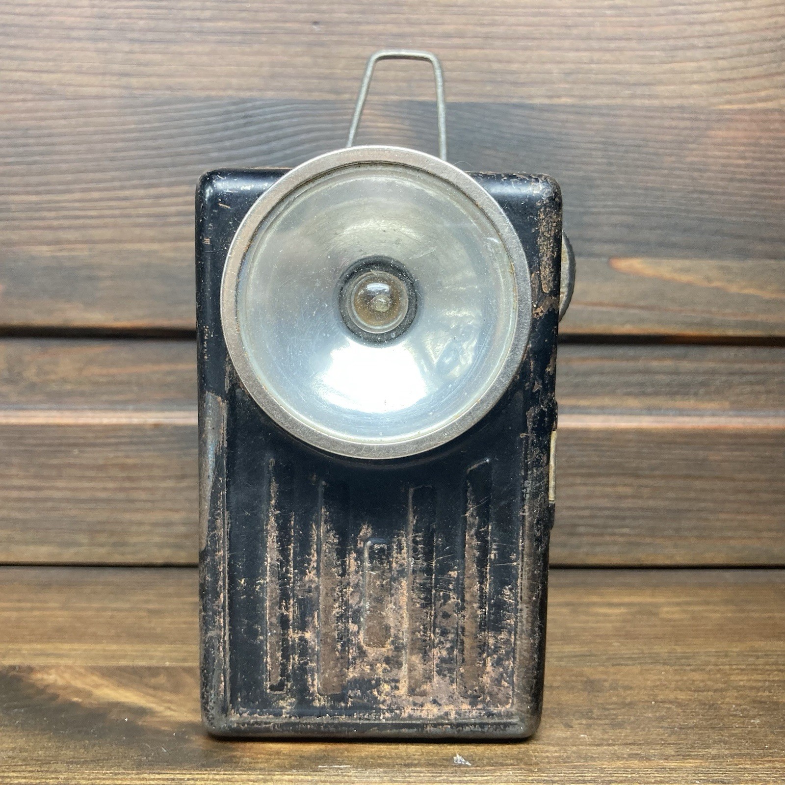 Soviet Era Pocket Flashlight Metal Torch USSR Vintage