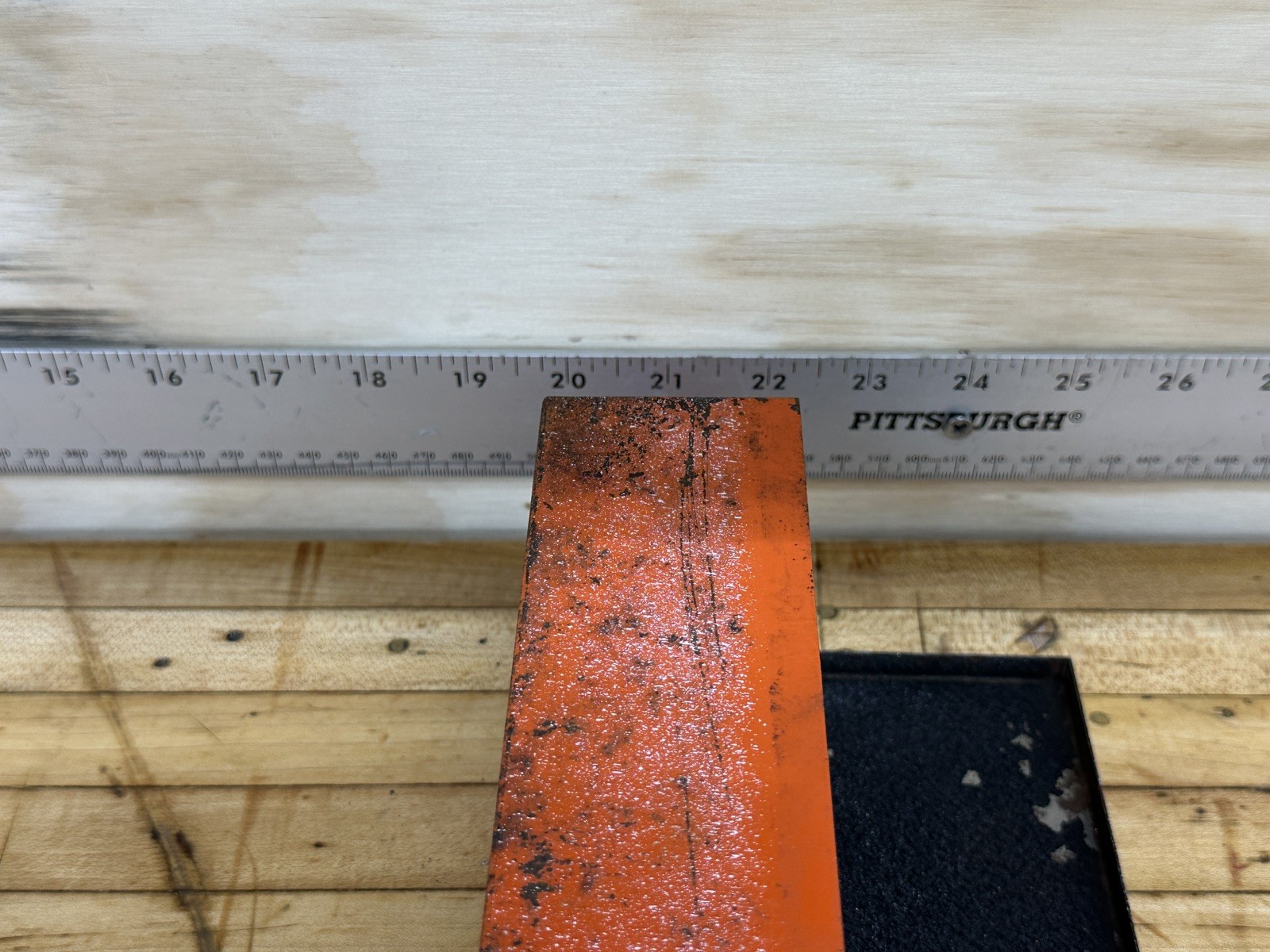 J. H. Williams Metal Tool Box Made In USA 12 1/2″ x 3” x 2”