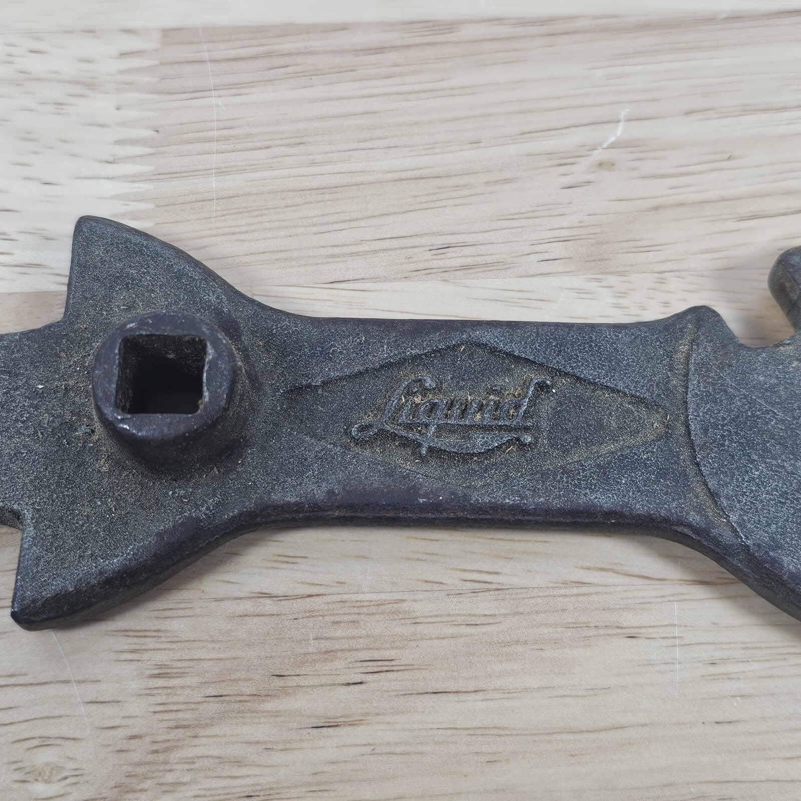 Vintage Liquid No.LQ-913 Multi-Tool Gas Valve Welding Tank Wrench