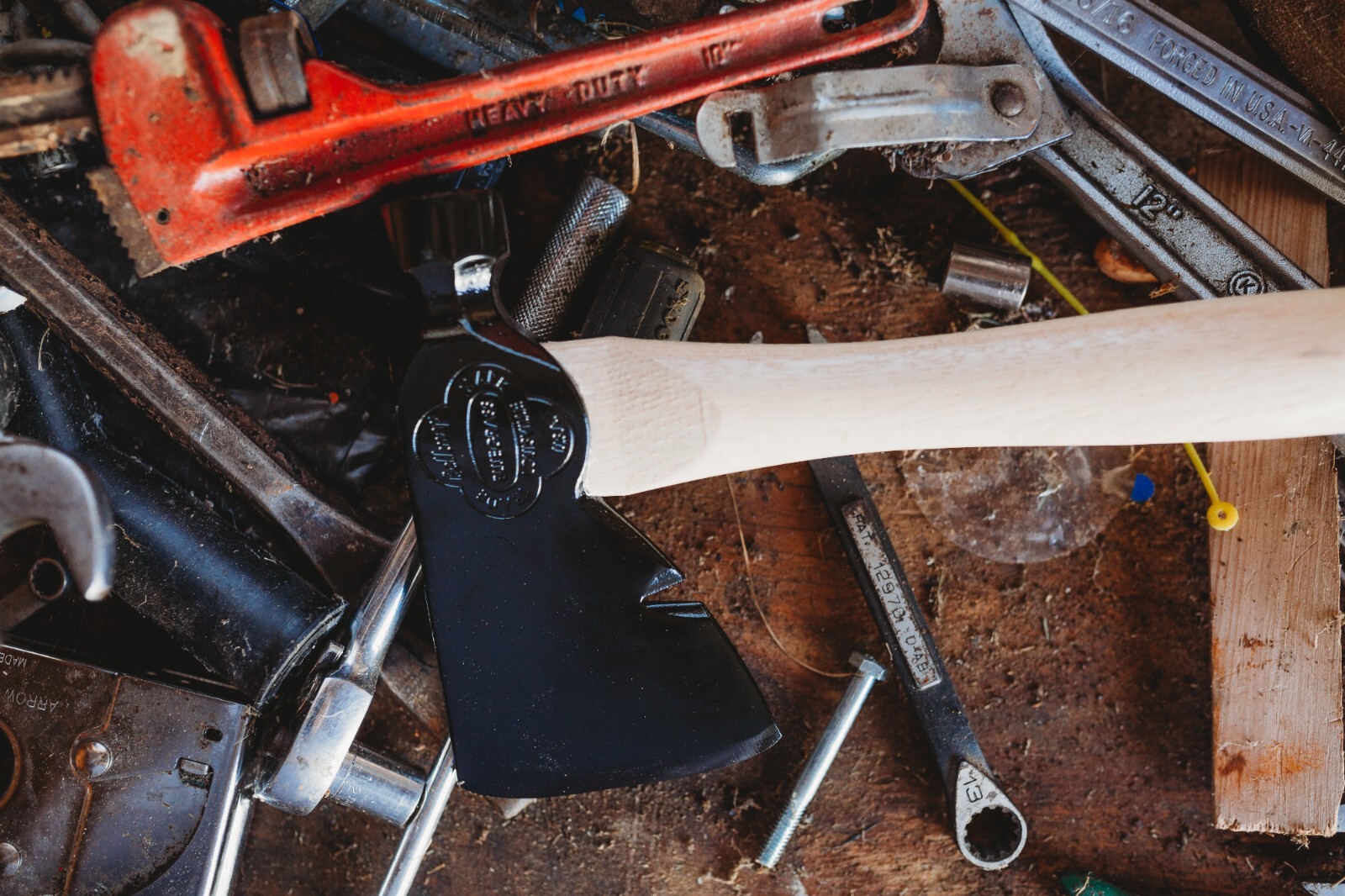 Belknap Blue Grass Hardware Company Camping Hatchet Brand New!