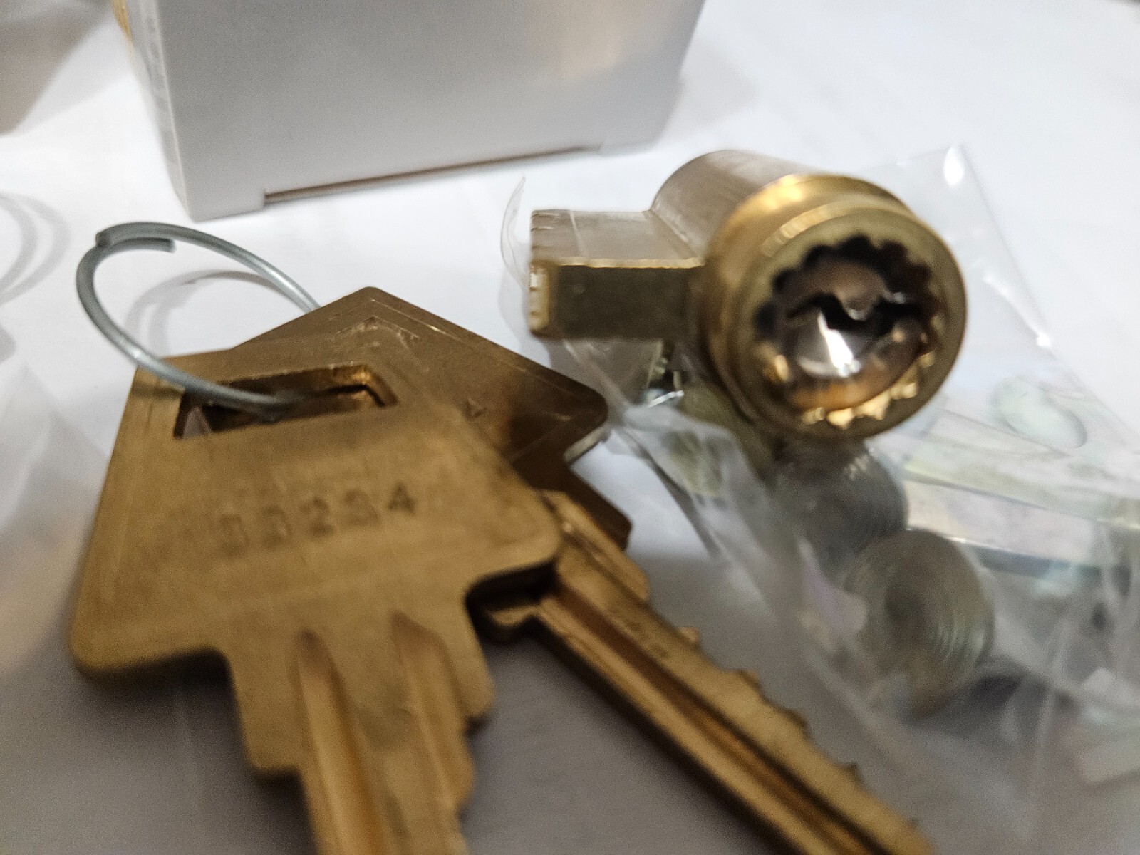 2 pack, US Lock US15995Y126D Knob/Lever/Deadbolt Keyway Y1, 26D Chrome