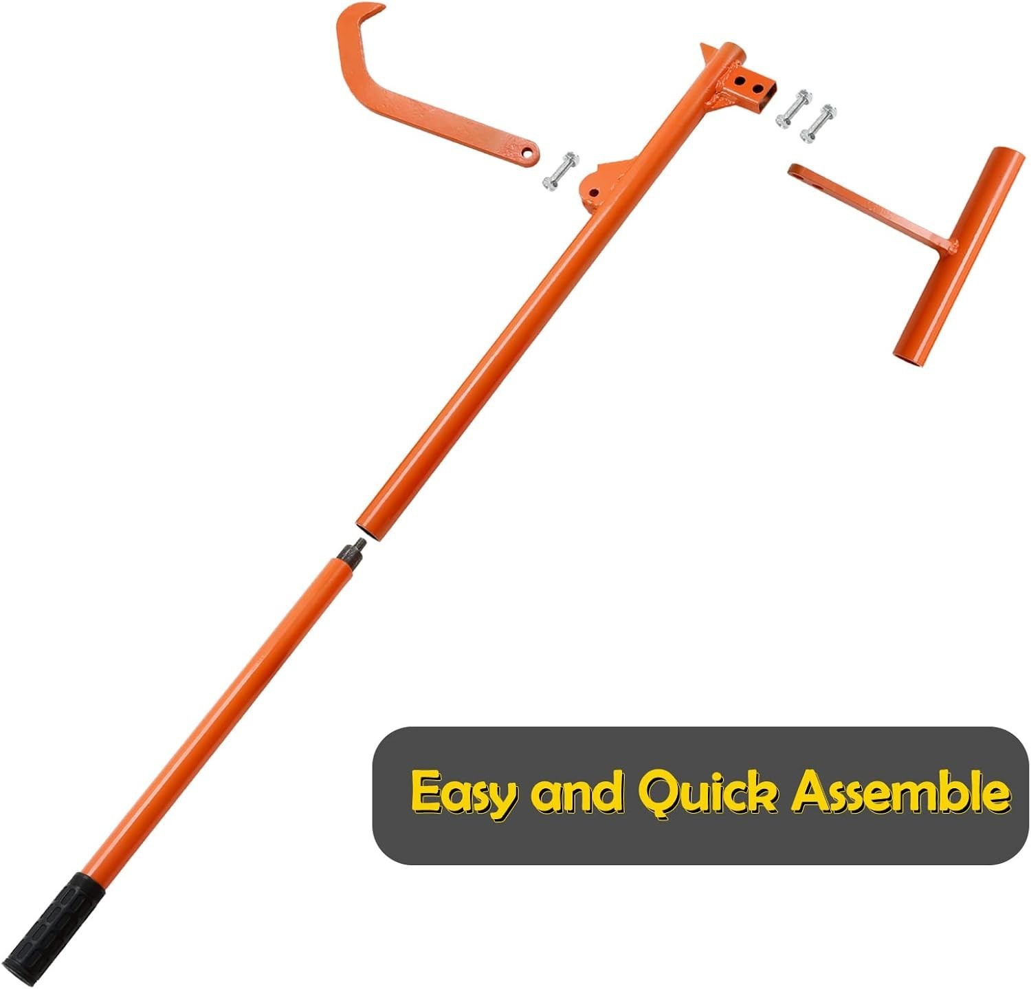 Ergonomic Timberjack Log Lifter – Heavy Duty 50.9″ Tool for Safe Lumber Handling