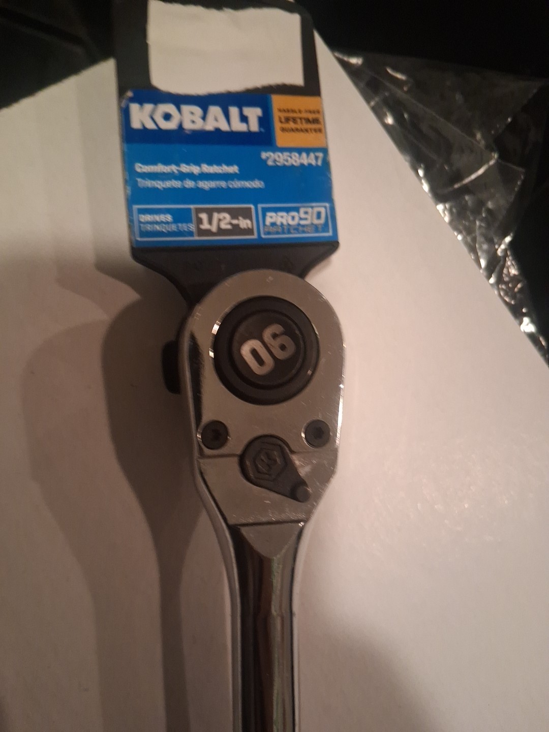 Kobalt 1/2″ Pro90 Ratchet NEW # 2958447 Ref 452