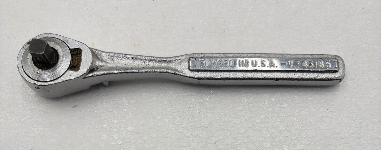 Vintage Craftsman 1/4″ Drive Ratchet No 43185 -v- Series USA