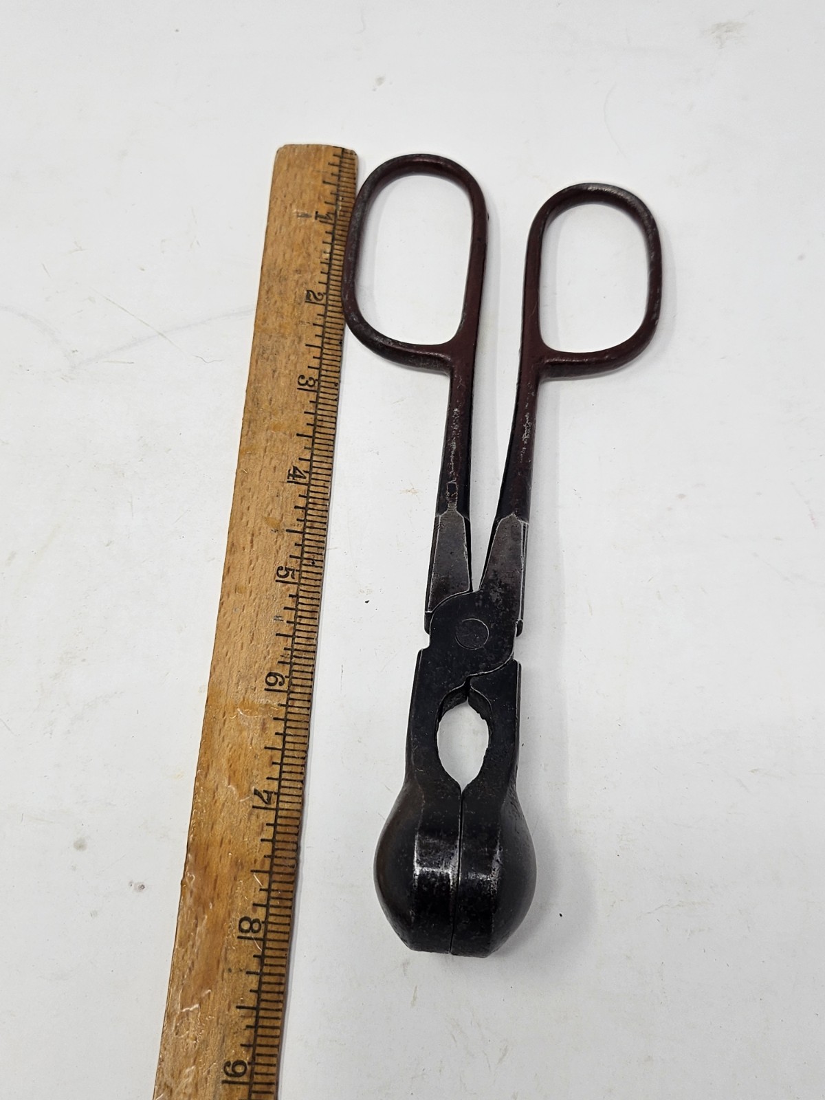 Antique no2 Tinsmith Seaming Pliers Tool for Soldering & Sealing Tin Seams