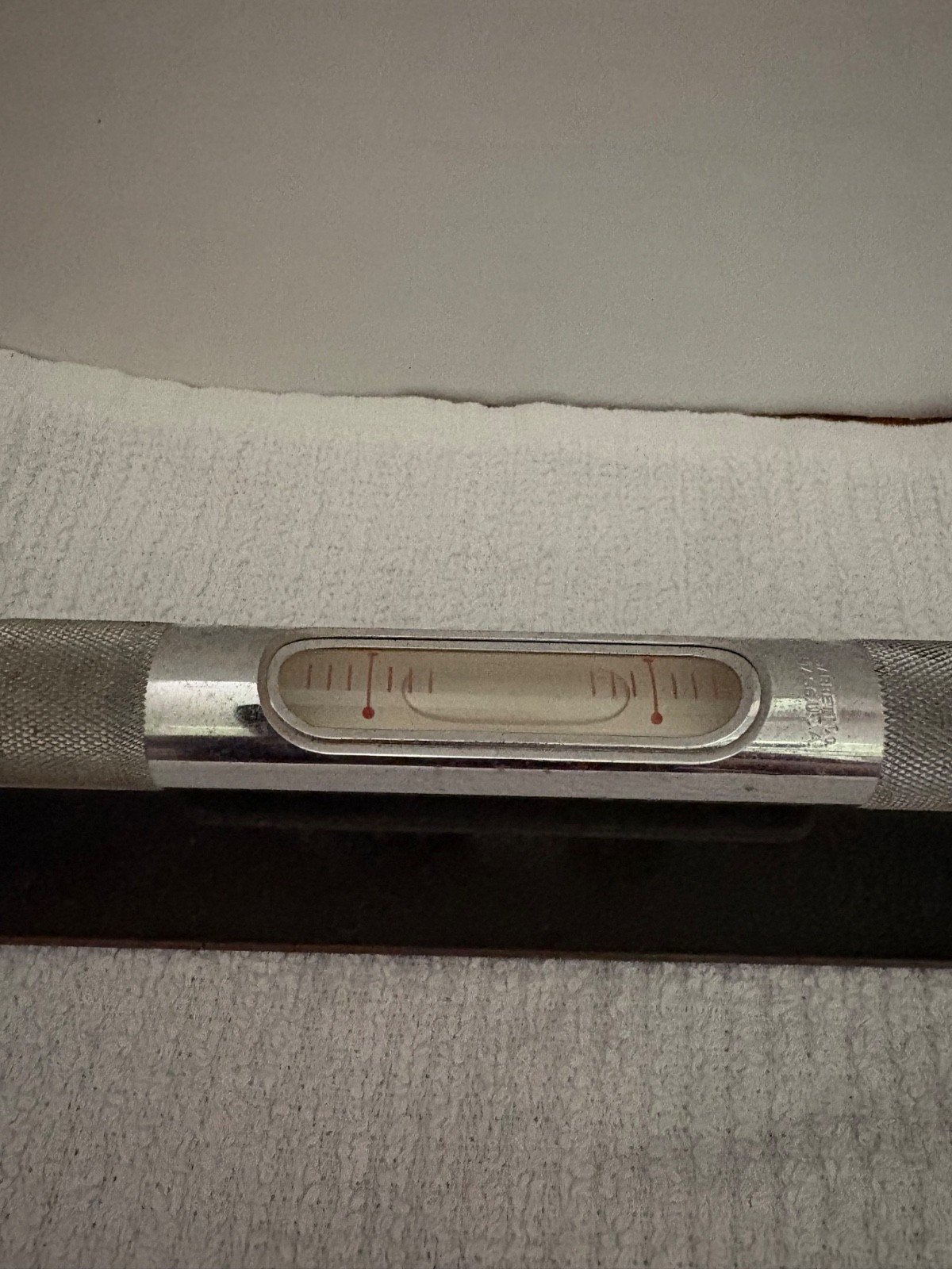 Starrett No. 98-12 Precision Machinist’s Level 12″ with Wooden Case ~ 3 Vials