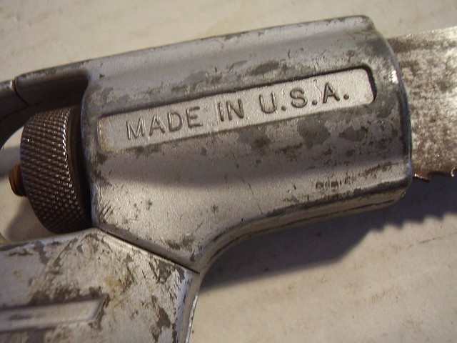 Vintage Millers Falls Pistol Grip Compass Saw – 10″ Blade used FREE SHIPPING