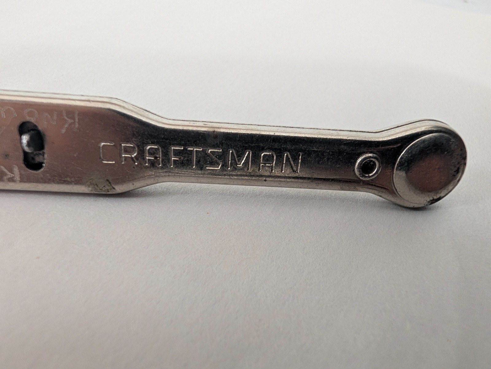 Vtg Craftsman 4116 Ratcheting Screwdriver – Made in USA – Phillips/Flat