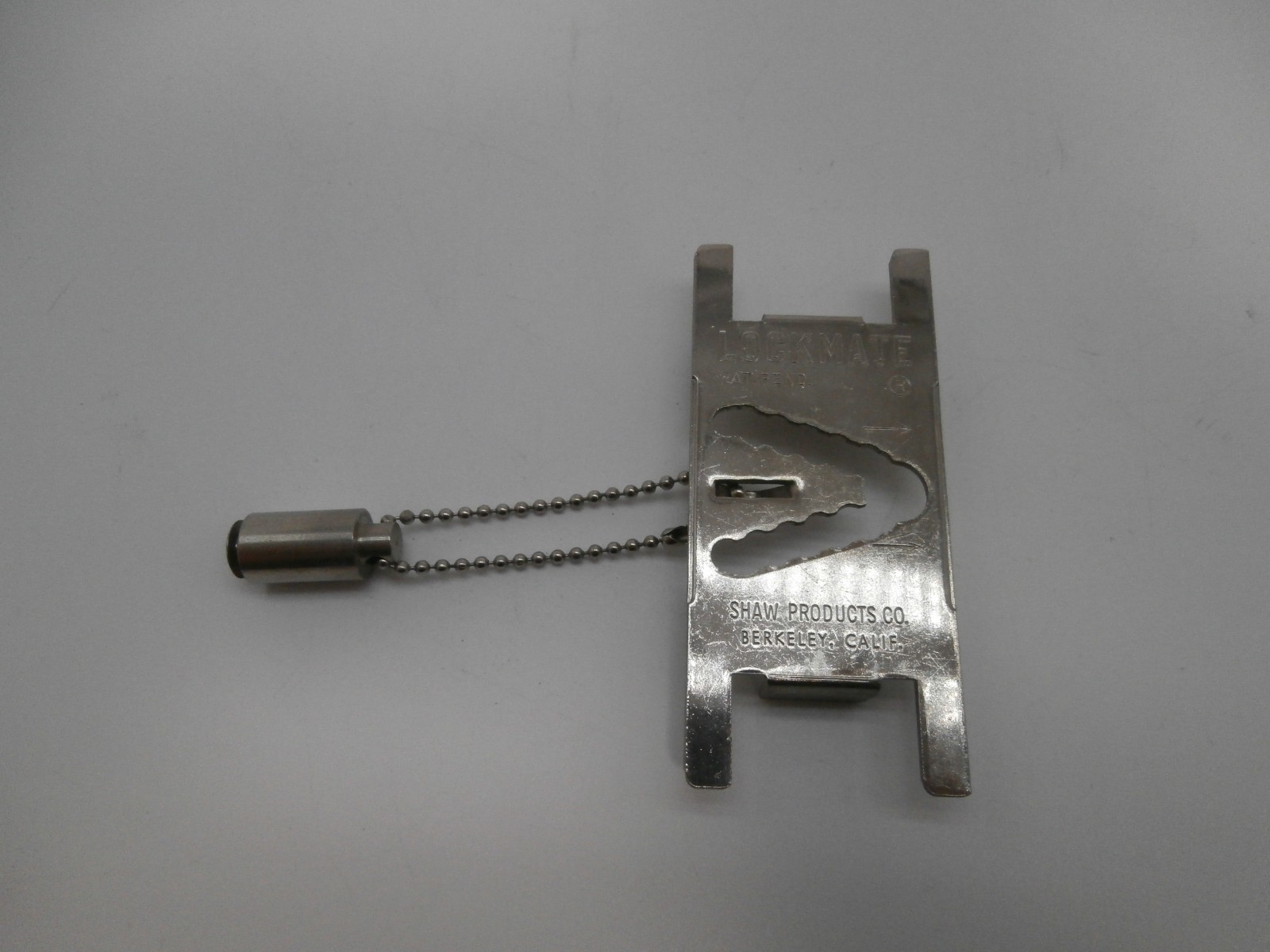 Vintage SHAW PRODUCTS LOCK-MATE PORTABLE DOOR LOCK BERKELEY, CA
