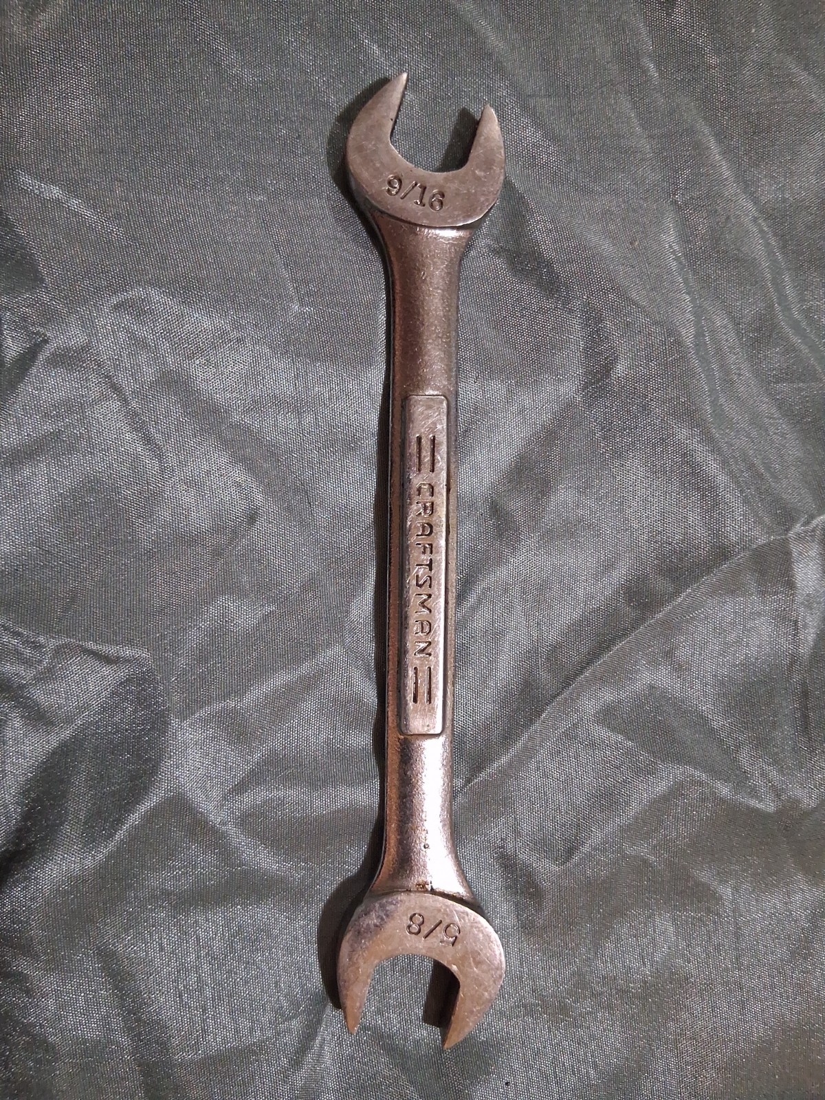 Craftsman Double Open Ended Wrench 9/16 & 5/8 USA -VV-44592