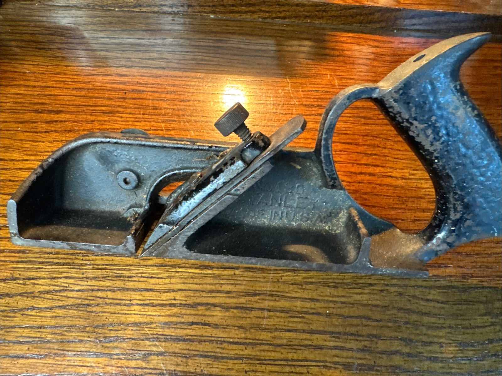 STANLEY No. 190 RABBET PLANE-ANTIQUE HAND TOOL