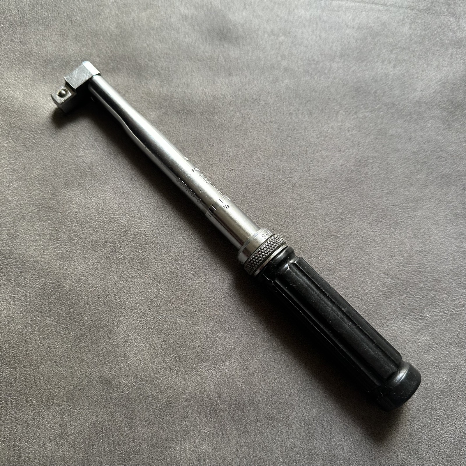 VINTAGE JOTITE 180 3/8″ ADJUSTABLE TORQUE WRENCH 1-15 FT POUNDS MADE IN USA