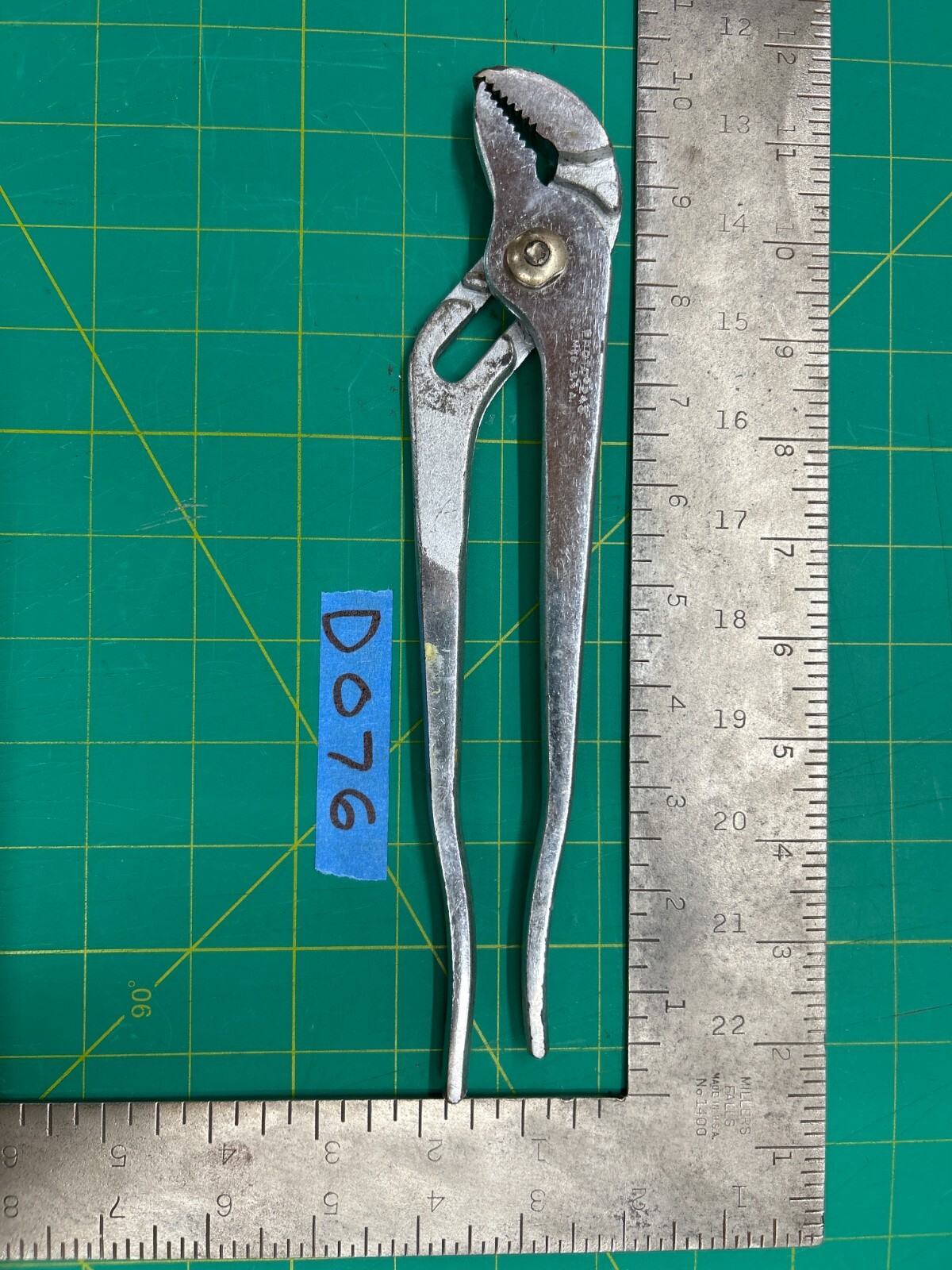 Vintage Proto 243 – 10″ Tongue & Groove Slip Joint Pliers Tool Made in USA