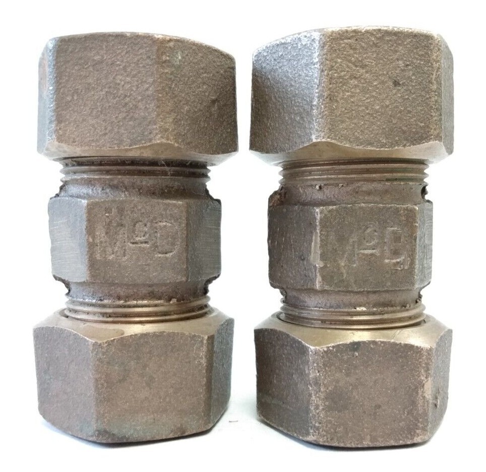 AY McDonald 1/2″ IPS Tough Tube Coupling (2 PC, USED)