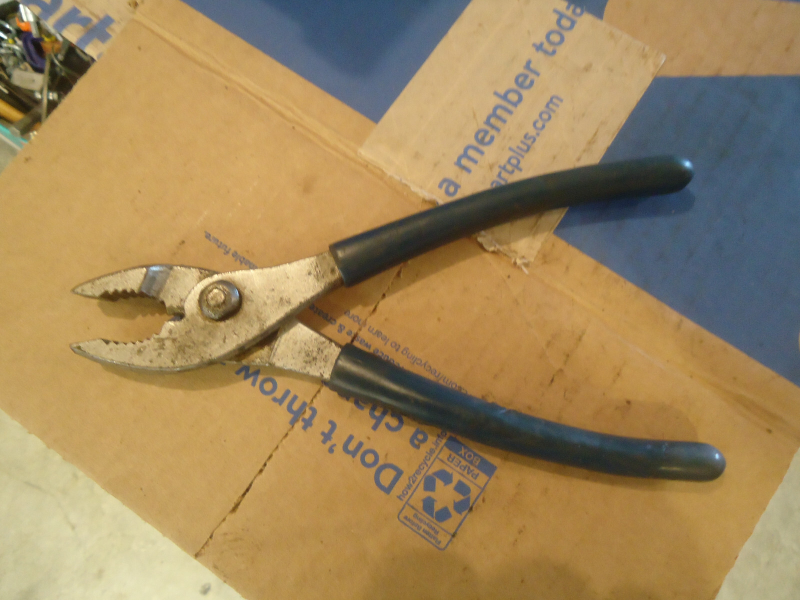 Vintage Penens Corp. Tools 3158 Slip Joint Pliers 8″ Chicago USA