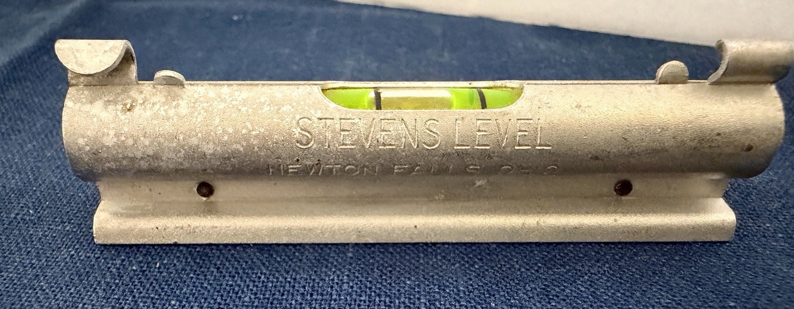 VTG STEVENS LEVEL CO LINE & SURFACE 3″ POCKET LEVEL #600, MADE IN USA