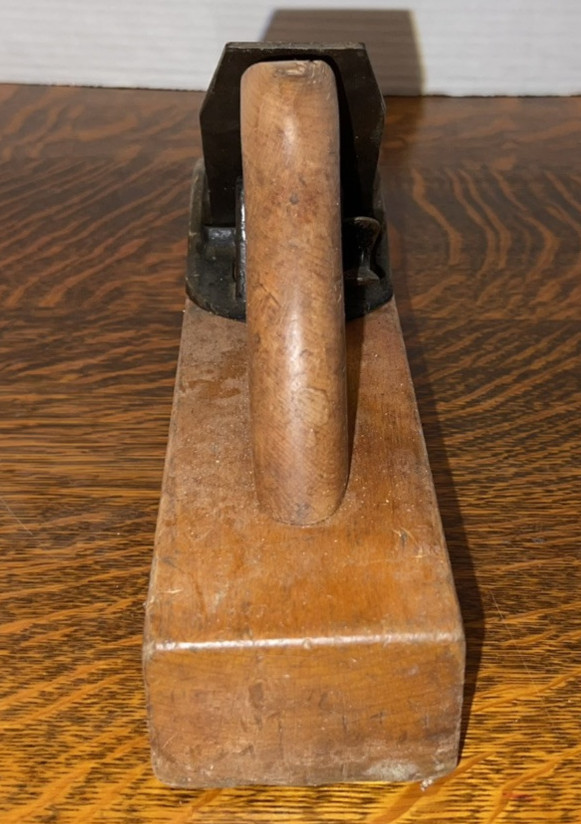 14-1/2X2-1/4″ WOODEN PLANE~ 76~ ANTIQUE~ 18TH CENTURY~ WOODWORKING