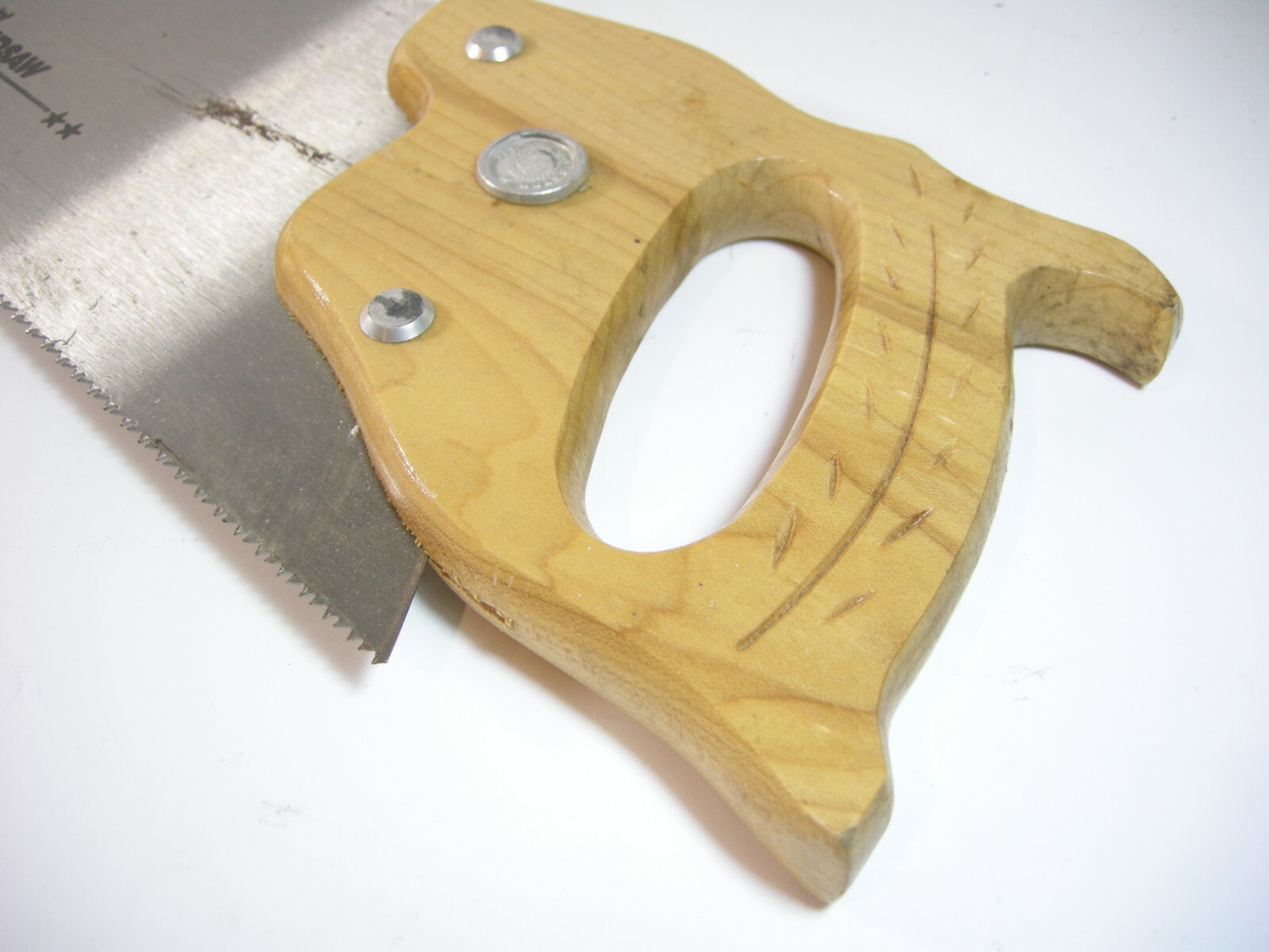 Vintage Disston C-1 20″ 10 Point Crosscut Handsaw Signature Series Made in USA