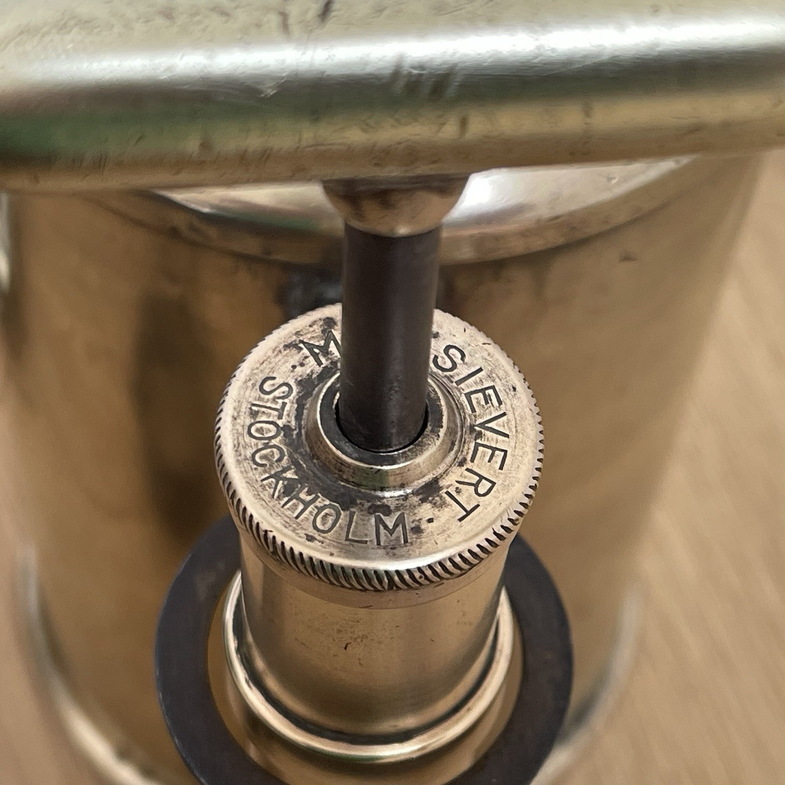 Antique Large Copper Blowtorch by MAX SIEVERT, Sweden, 1900s