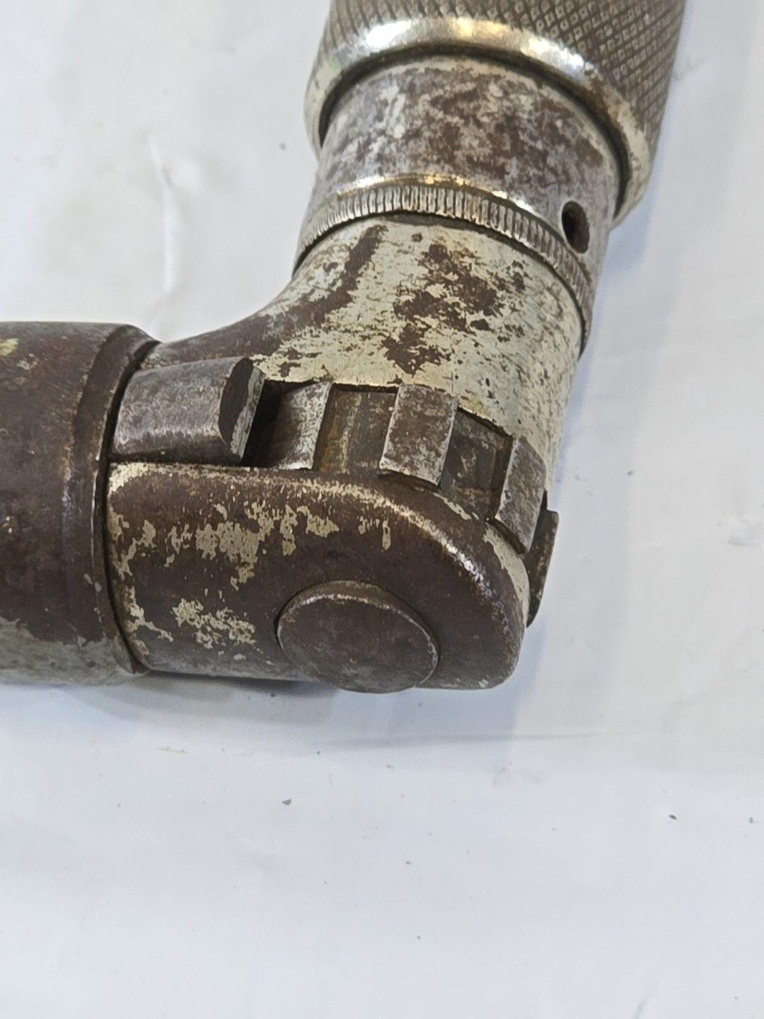 Antique John S. Fray Co No. 86 – 8″ Sweep Ratcheting Hand Auger Bit Brace Drill