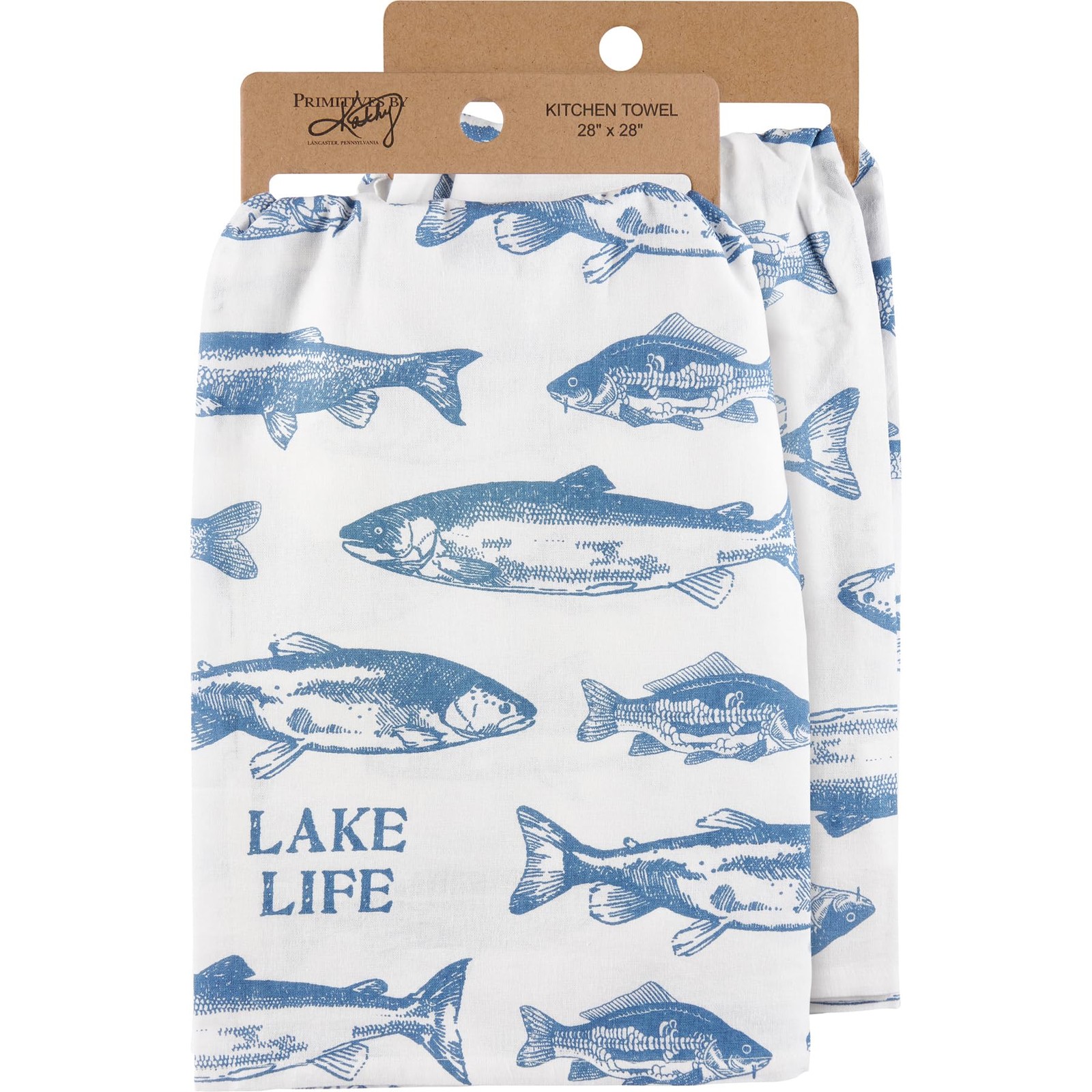 Primitives by Kathy Kitchen Towel – Lake Life,Towels & Dishcloths