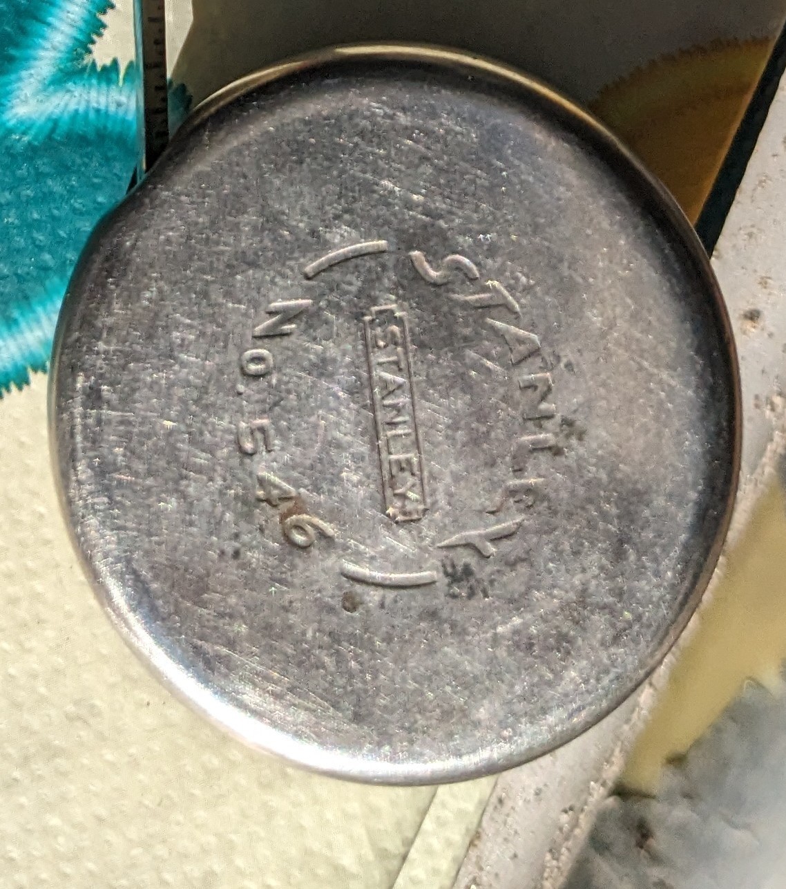 Vintage STANLEY RULE NO. 546 Tape Measure 72″ Push Pull USA NICE