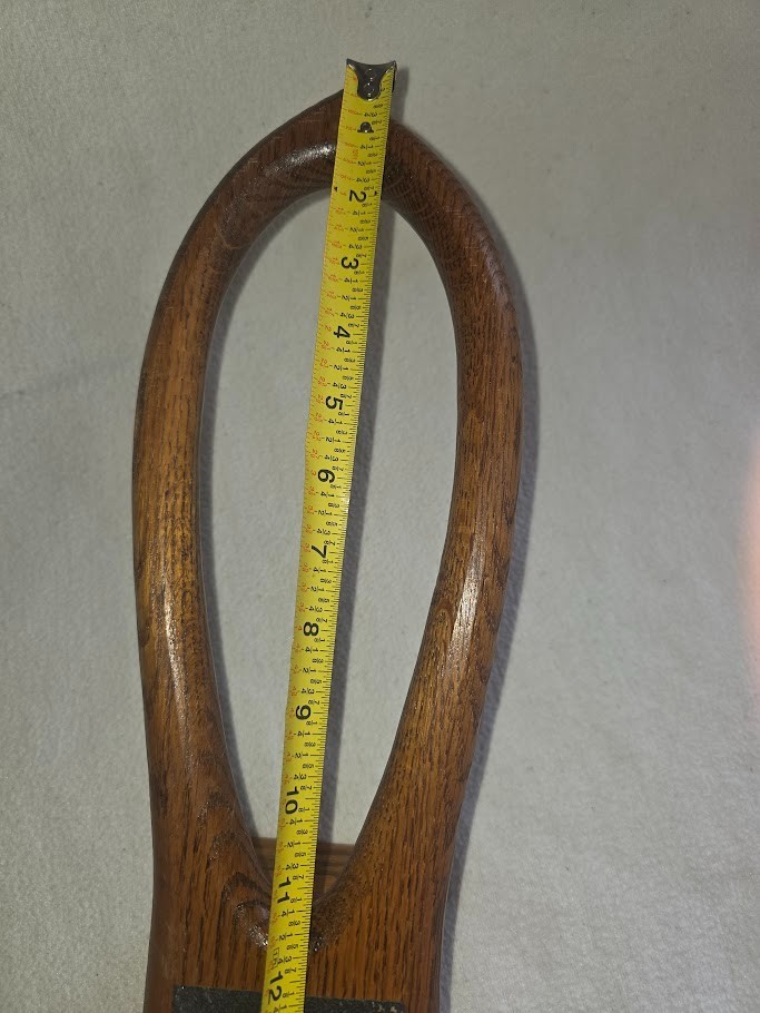 🥾✨ Vintage Wooden Boot Jack – Solid Wood Boot Puller with Textured Grip Pad ✨🥾