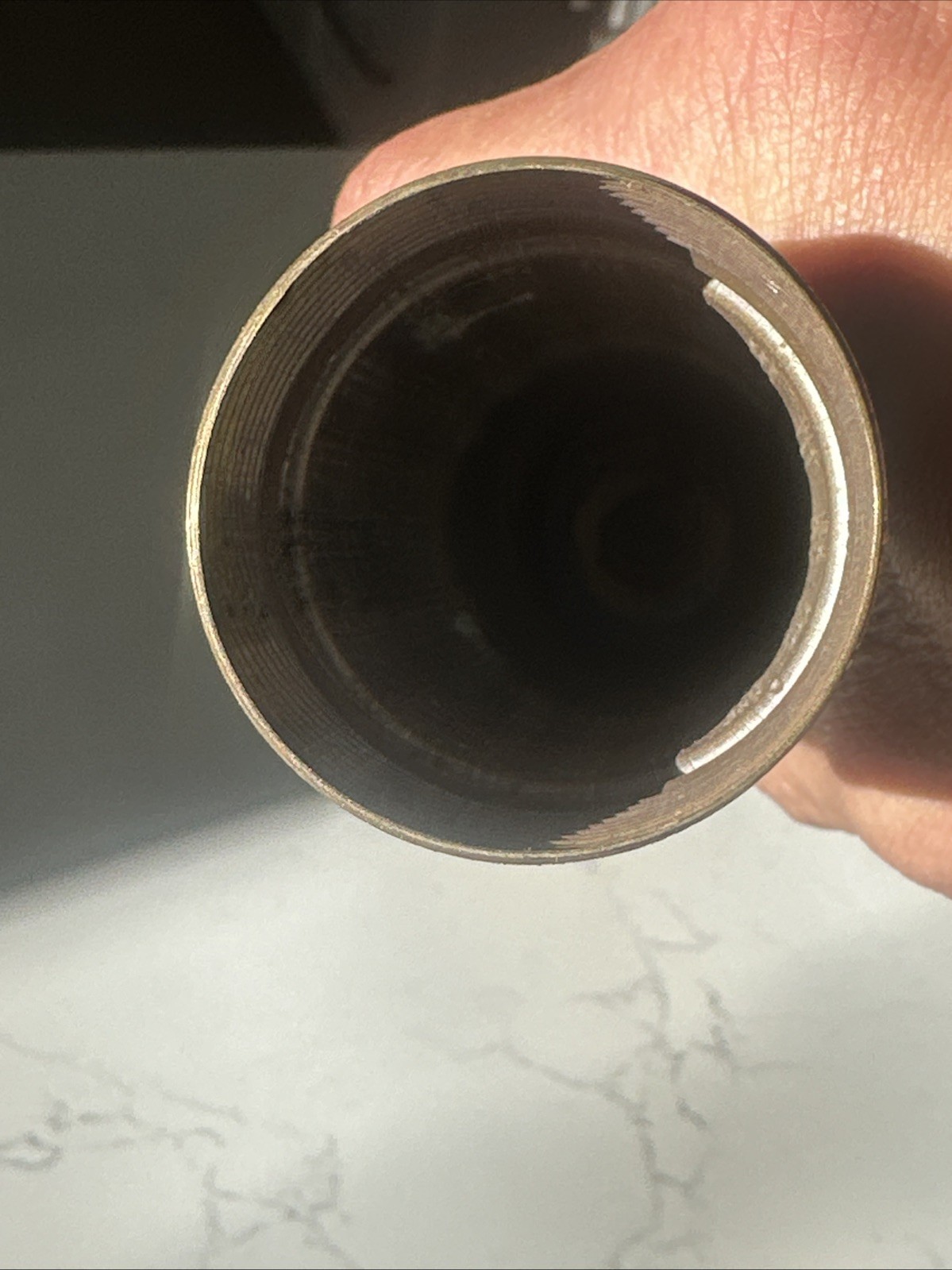 Vintage EVEREADY Flashlight Chrome & Brass 3 D’s Works Fisheye Lens