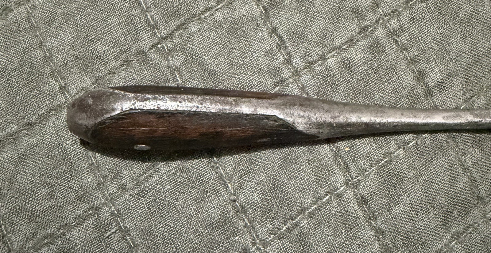 Antique Flat Slot Head Screwdriver Wood Handle