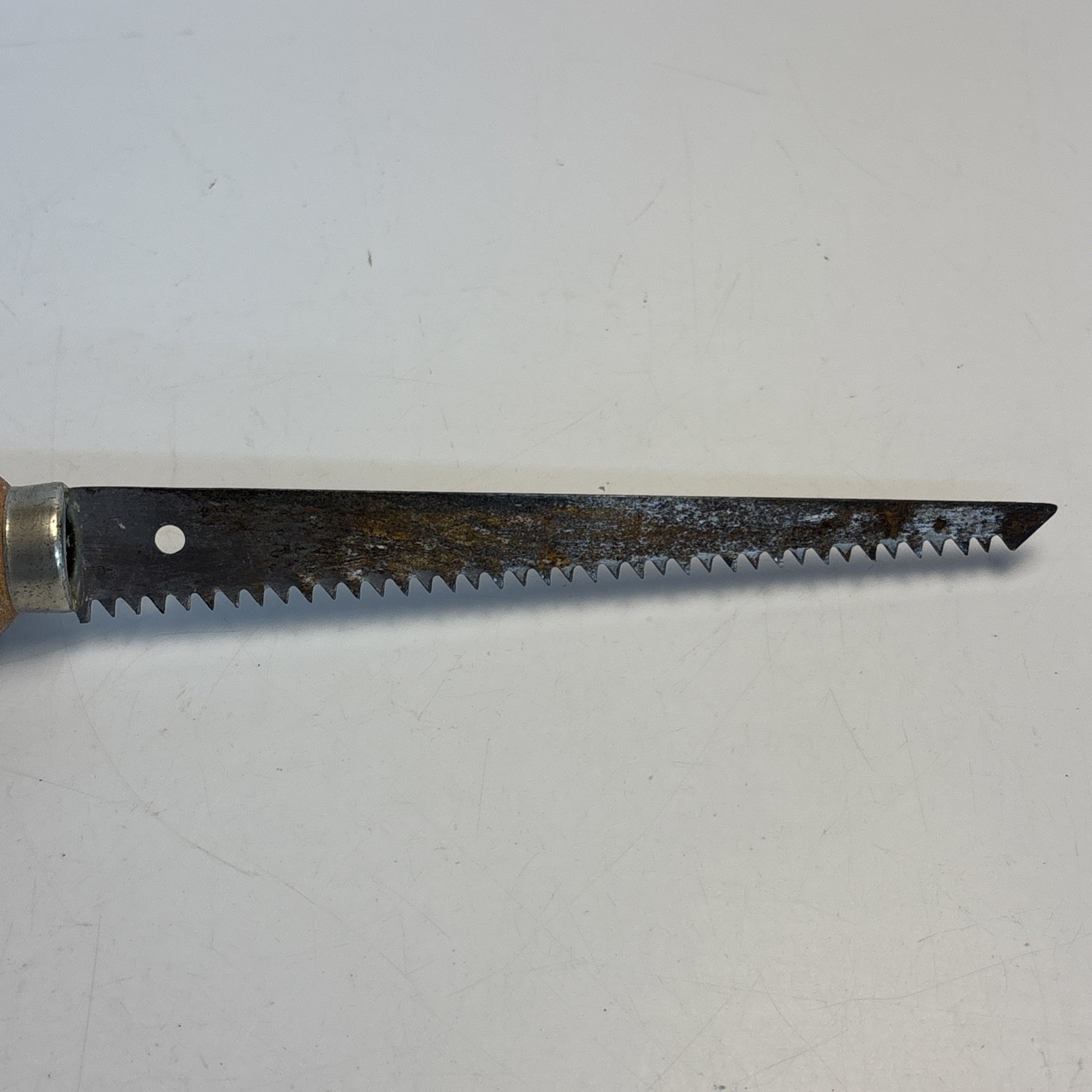 Irwin Keyhole Saw 6.5” Blade Wood Handle 11.5” USA Vintage