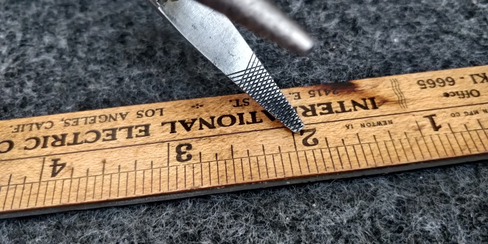 vintage Diamalloy SN-56 Diamond Duluth USA LONG NOSE SIDE CUTTING PLIER