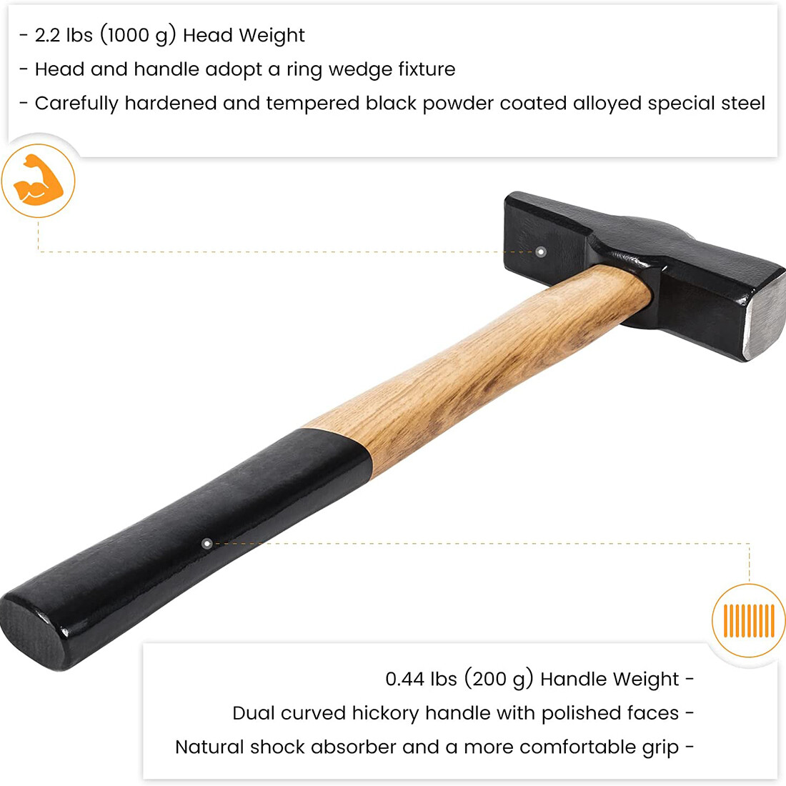 Beginner Knife Making Blacksmith Tongs Hammer Tools Set Bladesmith Anvil Forge