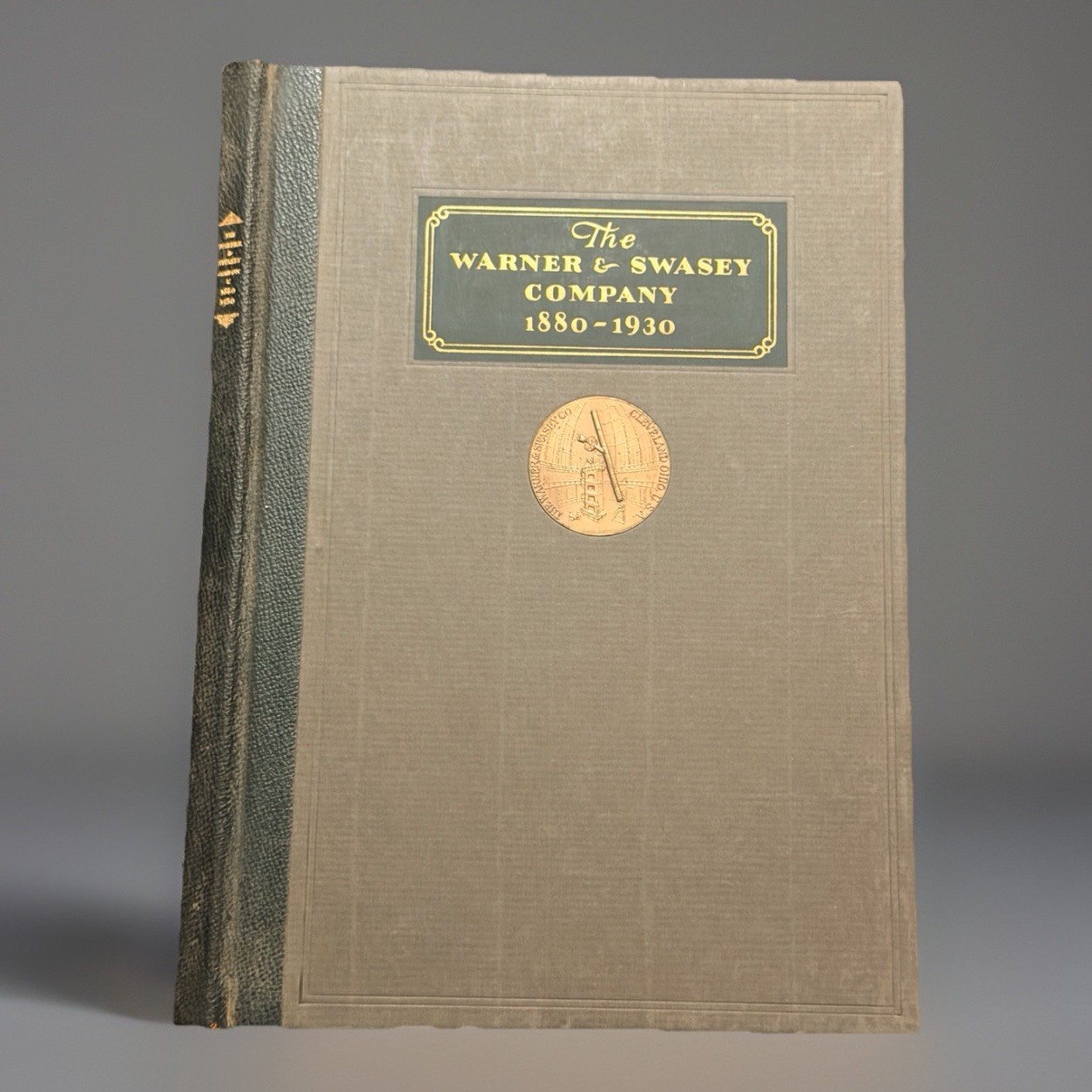 Rare 1930 Warner & Swasey Company 50th Anniversary History Cleveland OH Program