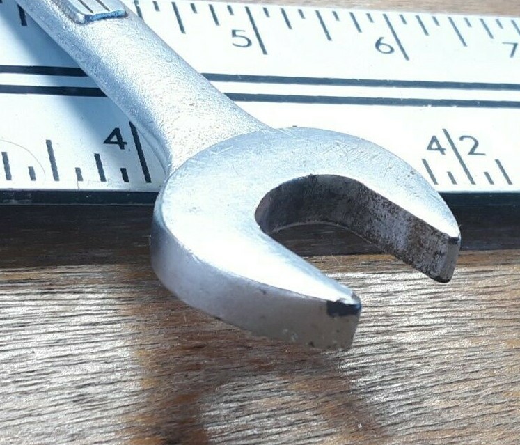 Craftman V Series Vintage Tools Double Open End Wrench 3/4 x 5/8 Estate Find