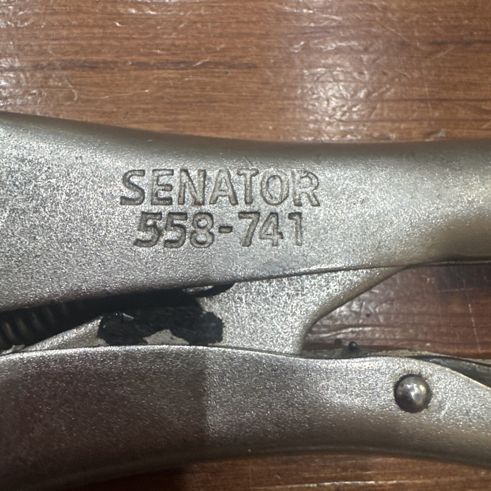 Senator 558-741 VISE GRIP Style C-Clamp Locking Welding Tool 11CC USA -Lot Of 2